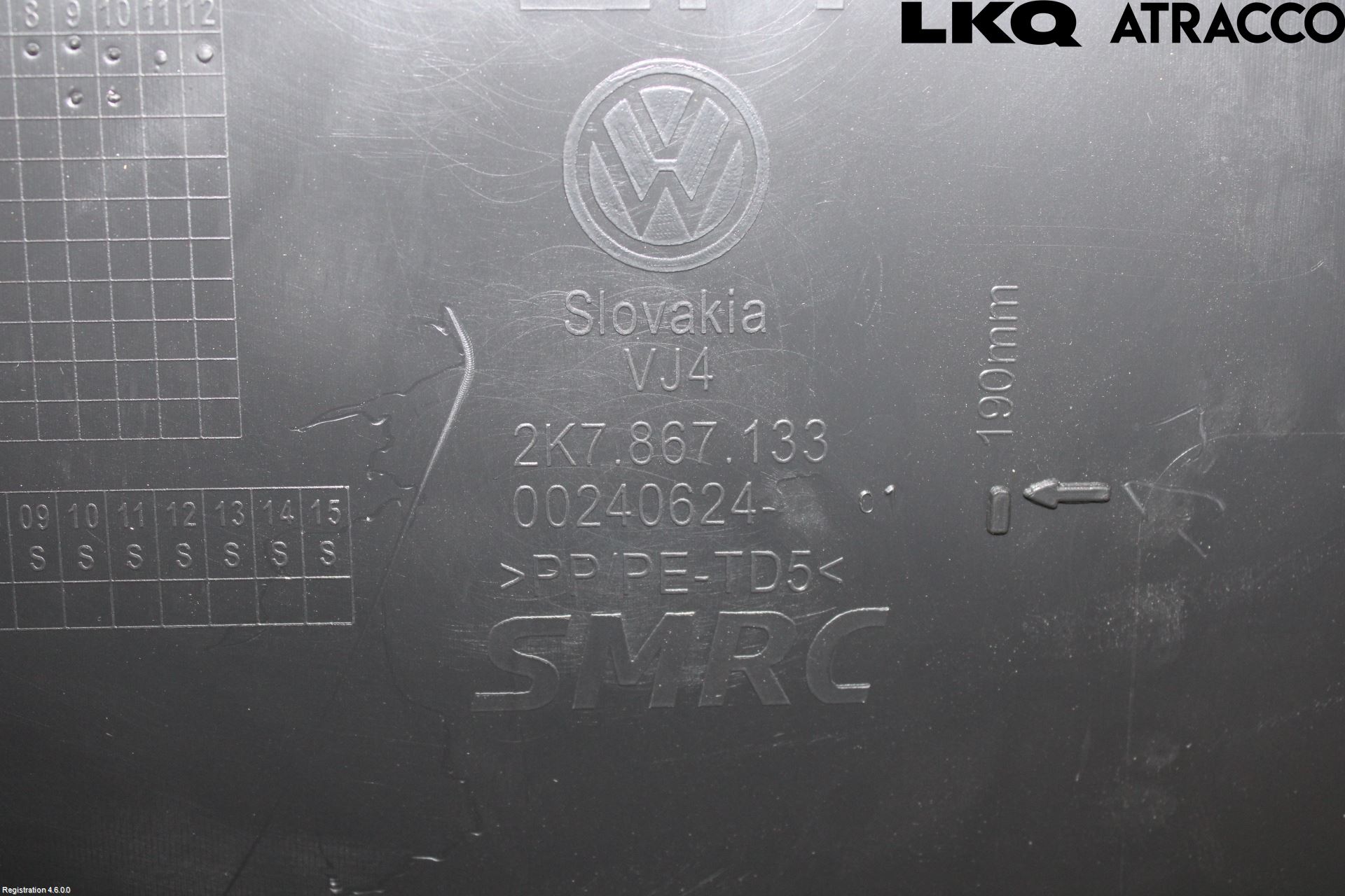 Volkswagen VW CADDY 21- Innr Dørtrekk Venstre