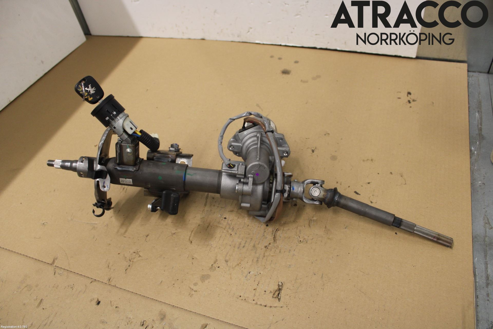 Peugeot 107 Rattakselaggregat Innebygd Servo