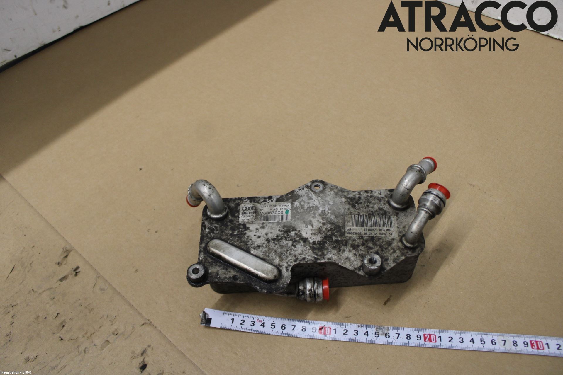 Audi A6/S6 4G 11-18 Radiator Oljekjøler Automatgea