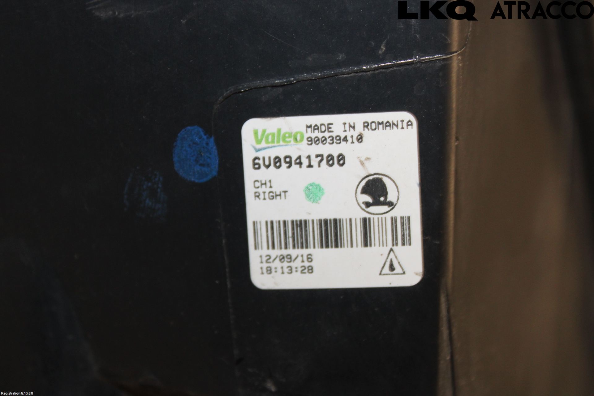Skoda FABIA 15-21 Frontlykt-Kurve-Tåkelys
