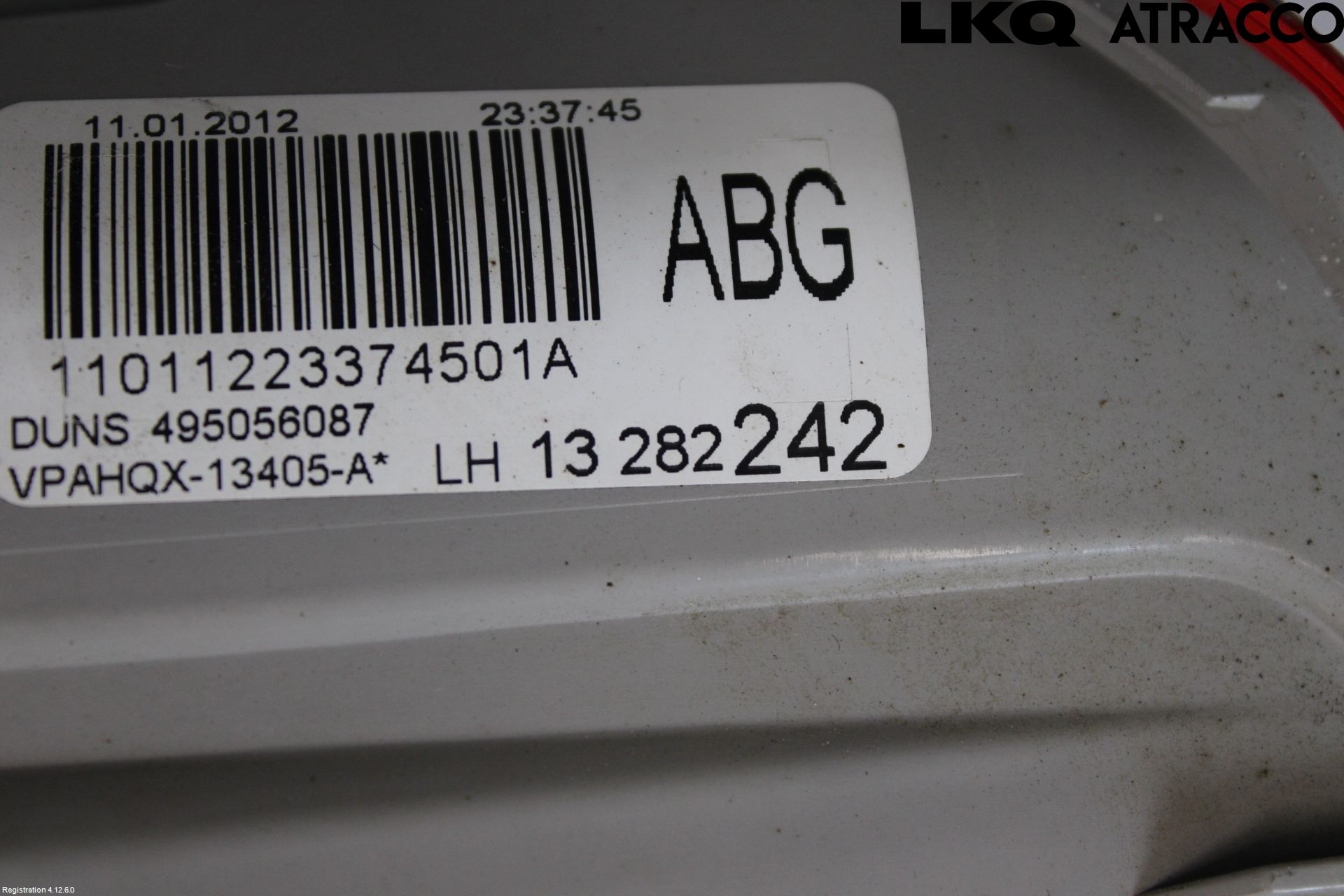 Opel ASTRA J 10-15 Baklykt Venstre