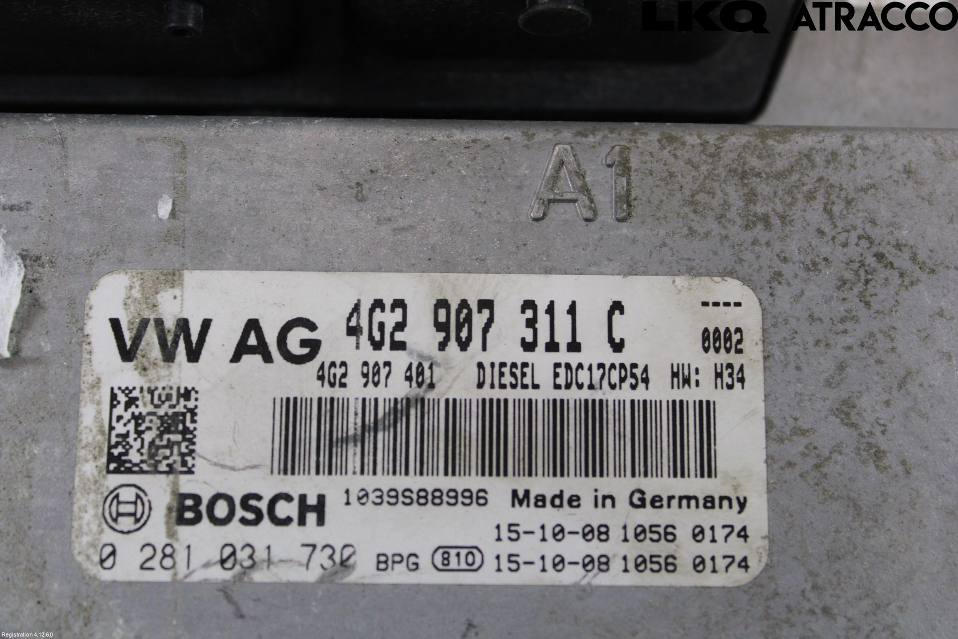 Audi A6 ALLROAD 12-18 Styreenhet Dieselpumpe