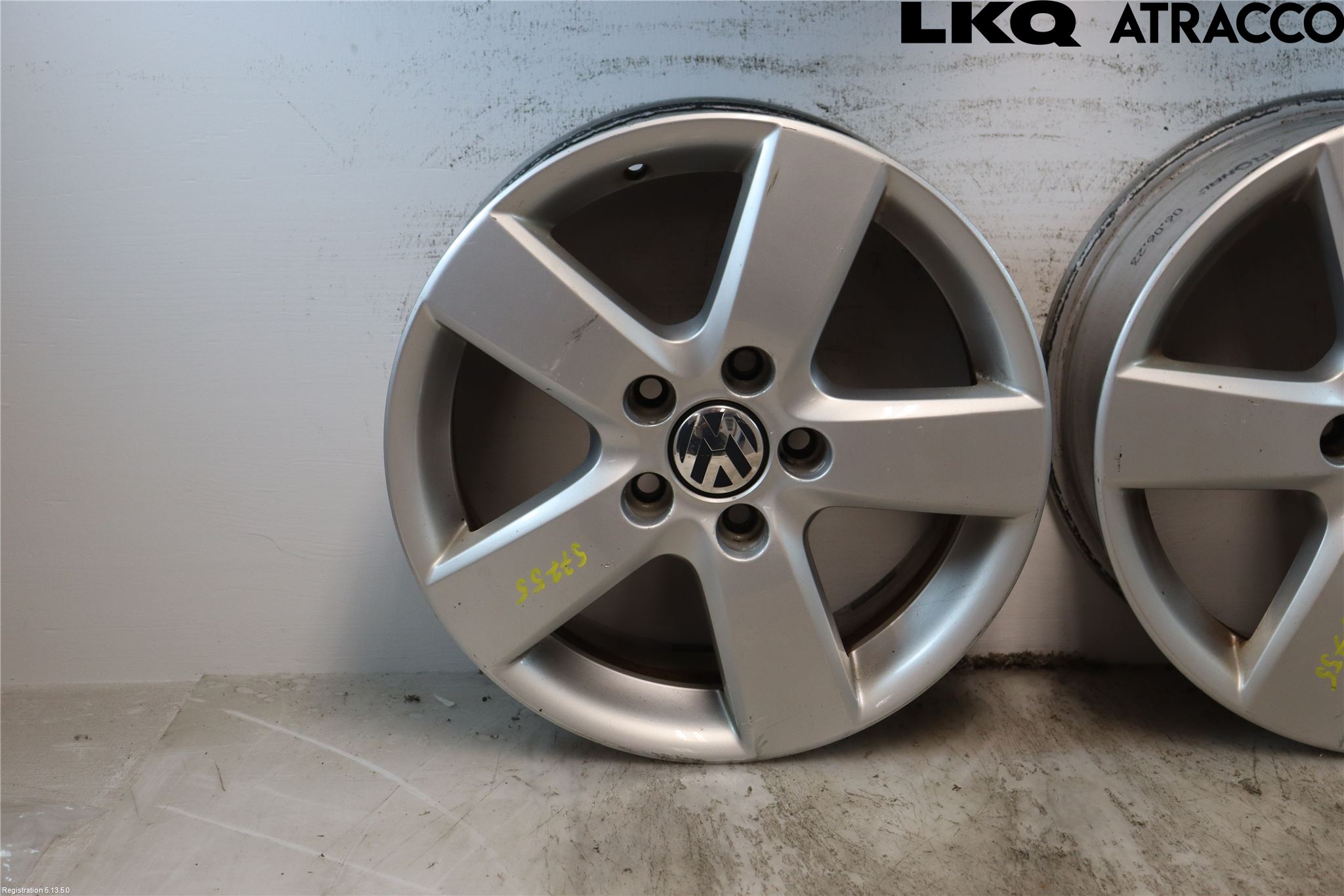Volkswagen VW GOLF V 04-09 Felg Aluminium Sett 4Stk