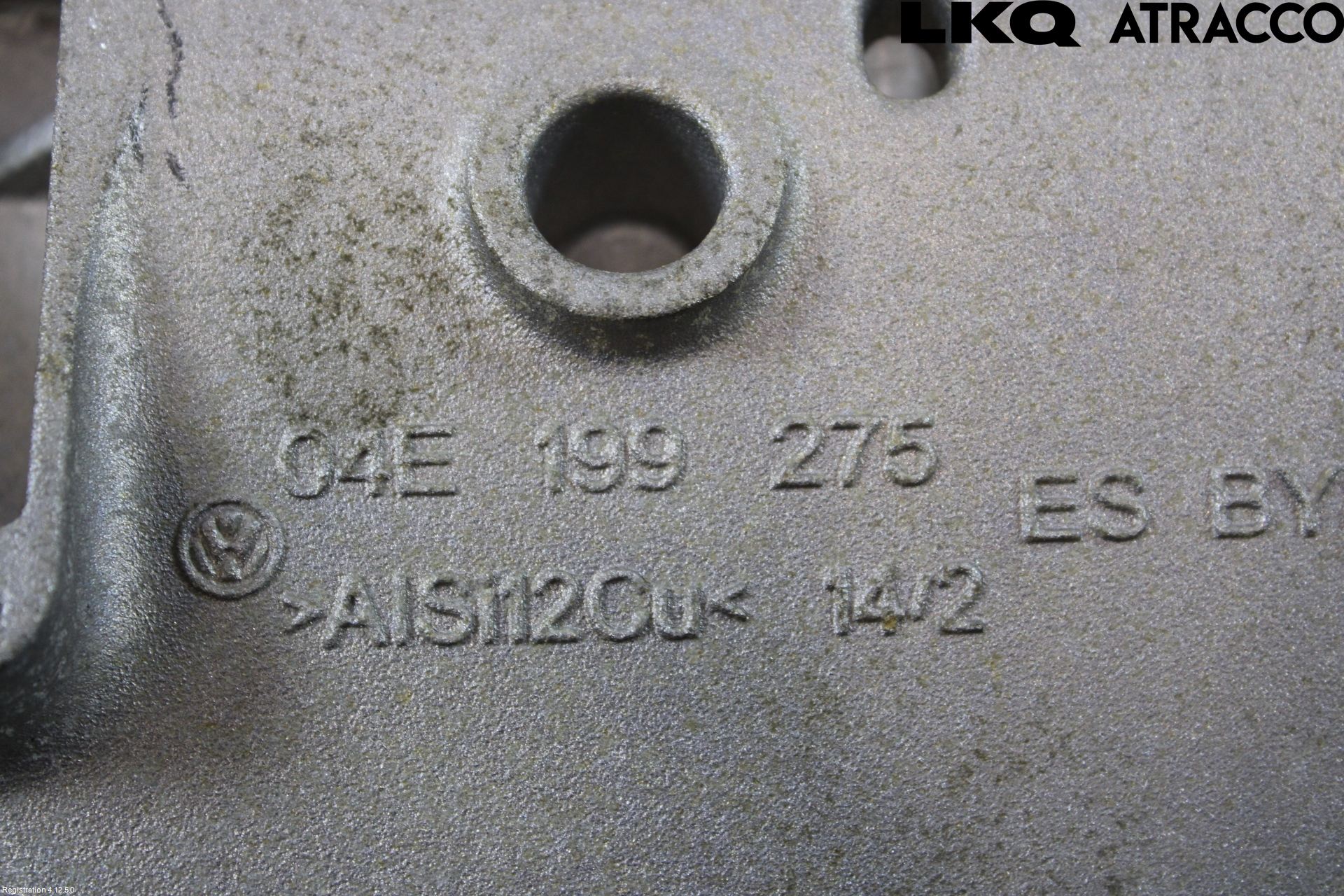Volkswagen VW GOLF / E-GOLF VII 13-20 Motor Feste Stål-Alu