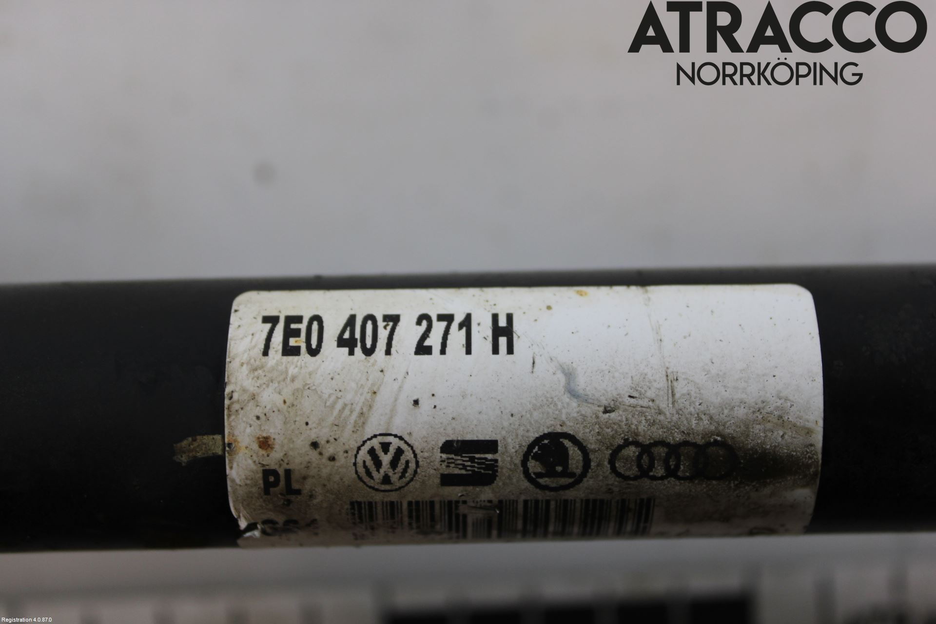 Volkswagen VW TRANSP/CARAVELLE (T5) 04-15 Drivaksel Foran Kompl Venstre