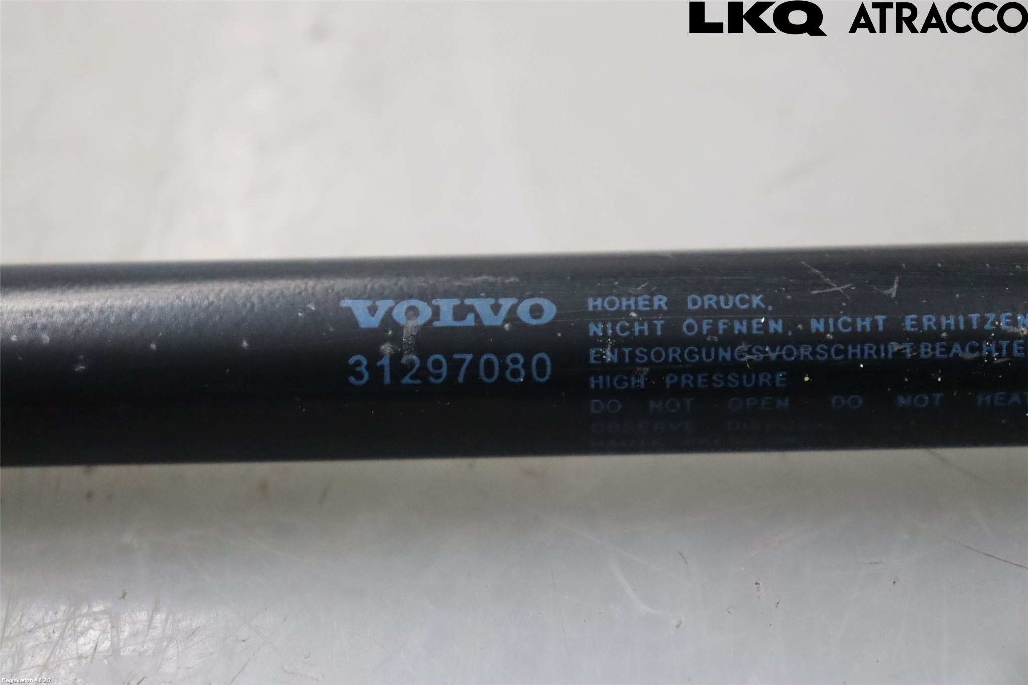 Volvo V60 11-13 Bakluke Demper-Gassfjær