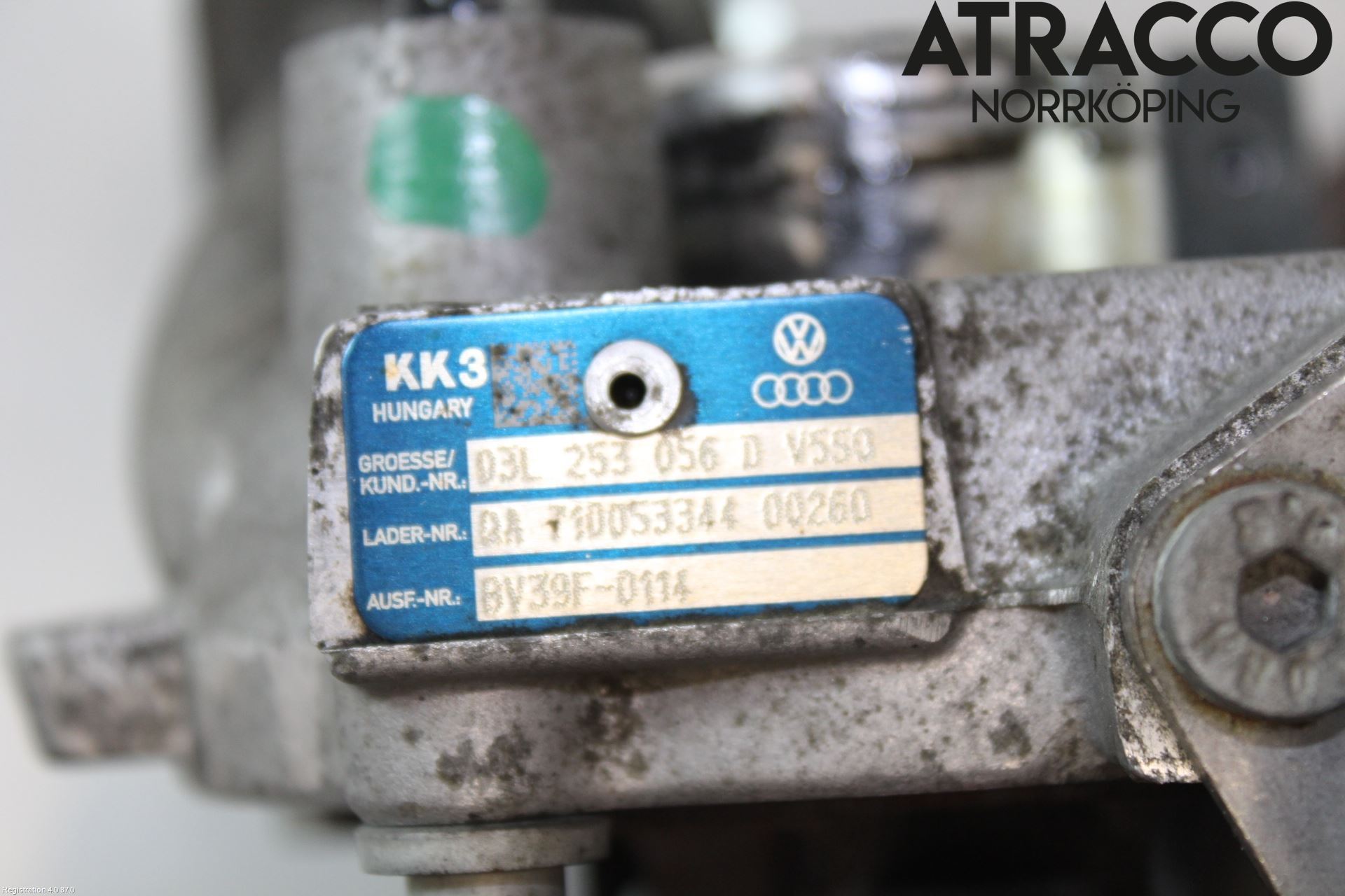 Volkswagen VW POLO 10-17 Turboaggregat