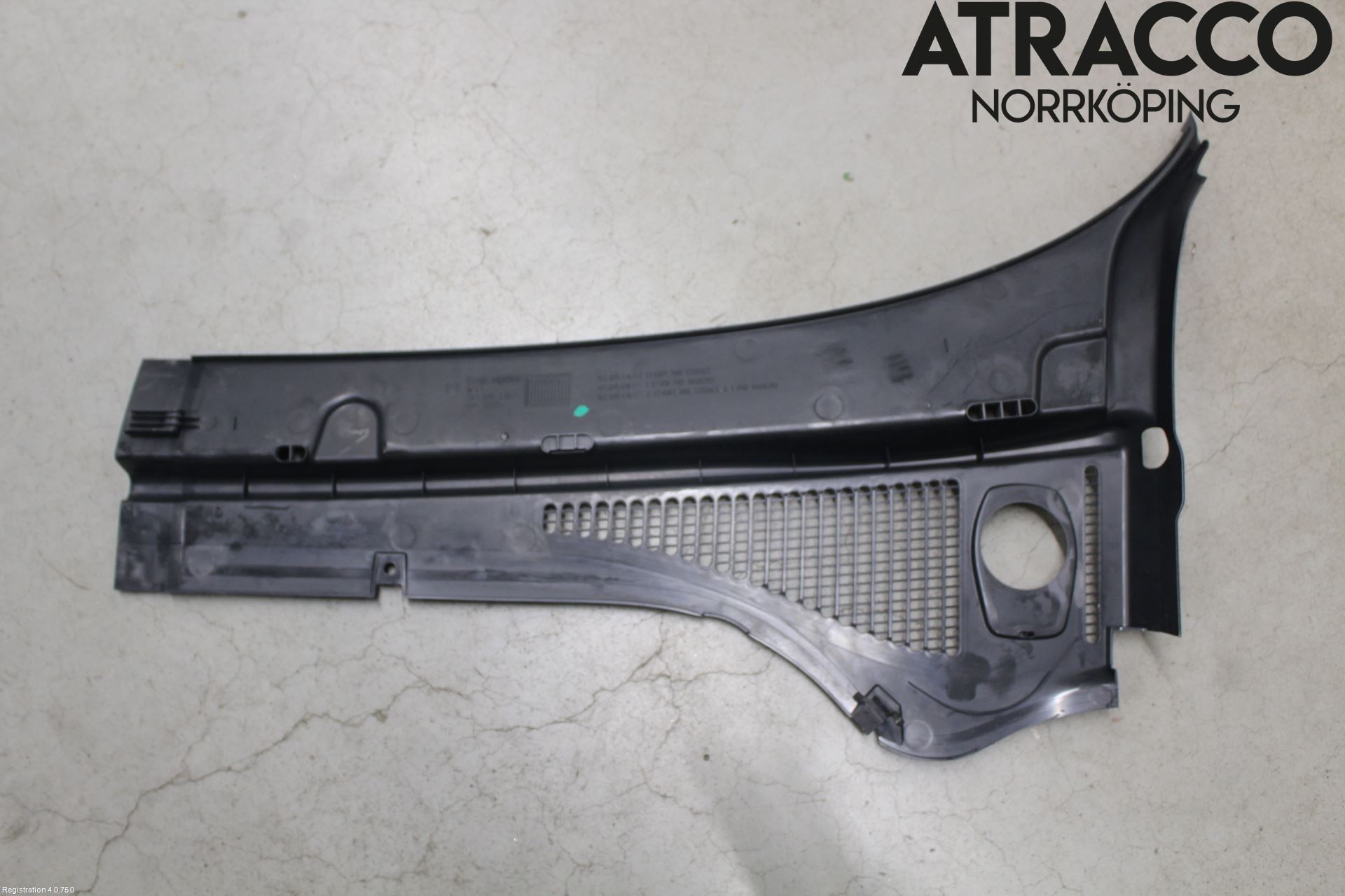 Skoda SUPERB 09-15 Visker Deksel-Grill-Under Frr