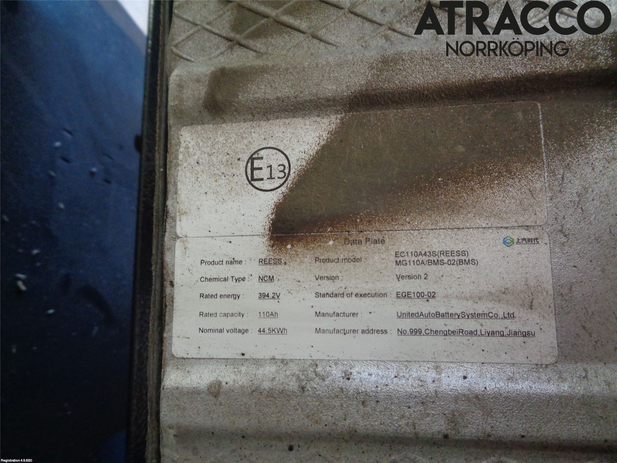 MG ZS EV 20- Hybrid Batteri