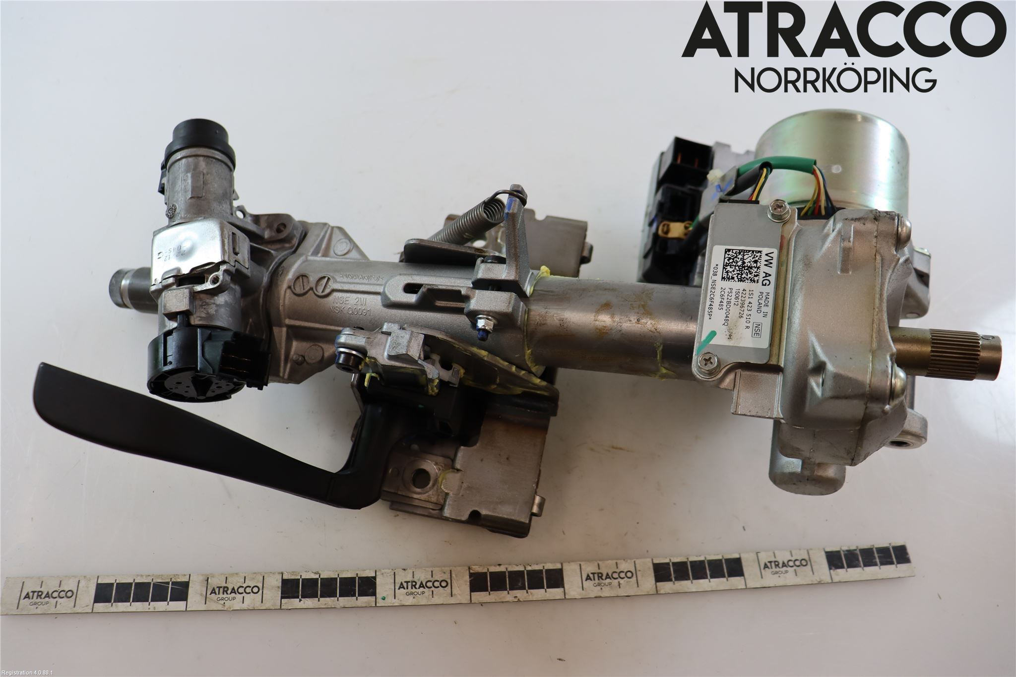 Volkswagen VW UP! / E-UP! Rattakselaggregat Innebygd Servo