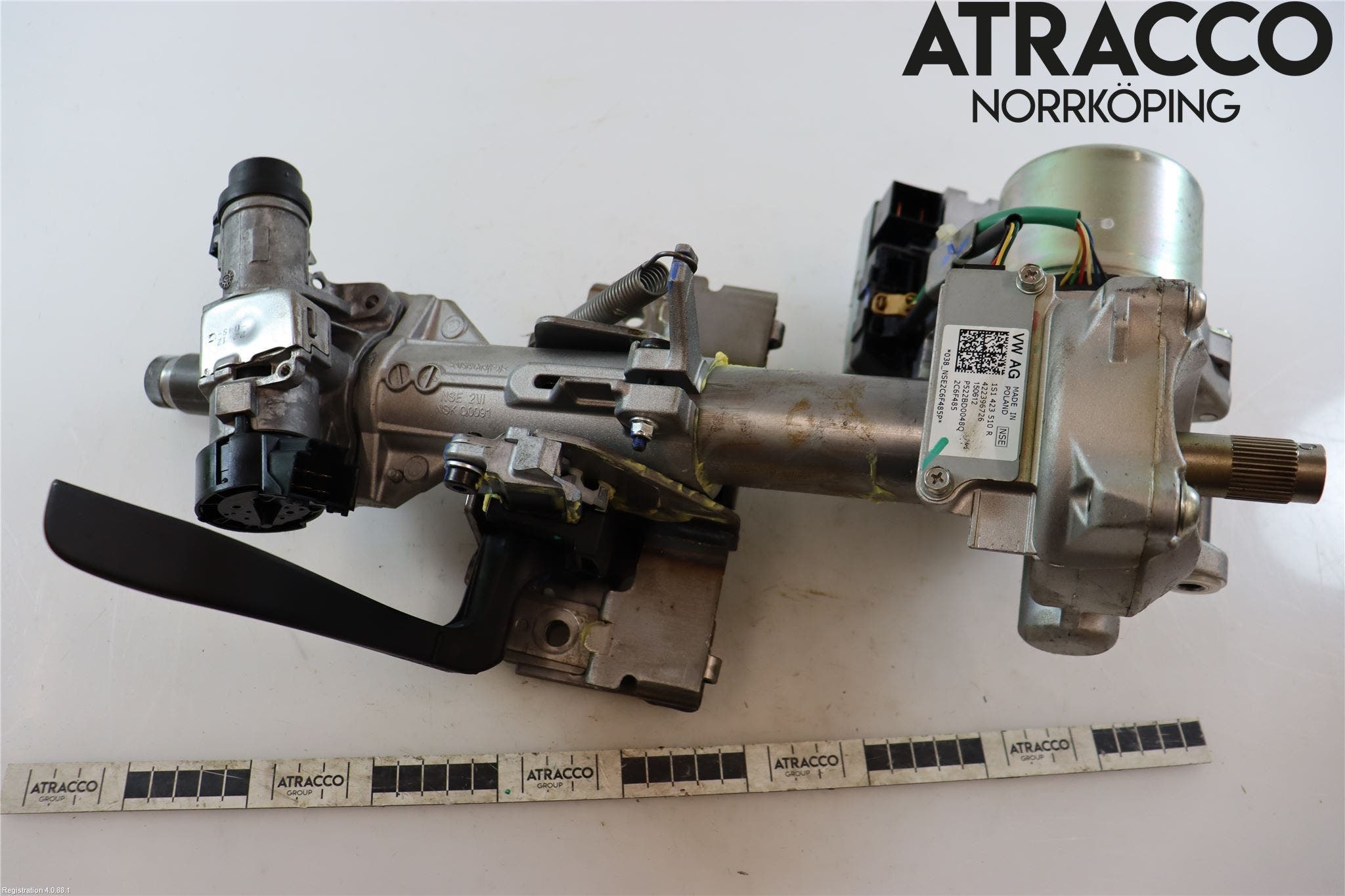 Volkswagen VW UP! / E-UP! Rattakselaggregat Innebygd Servo