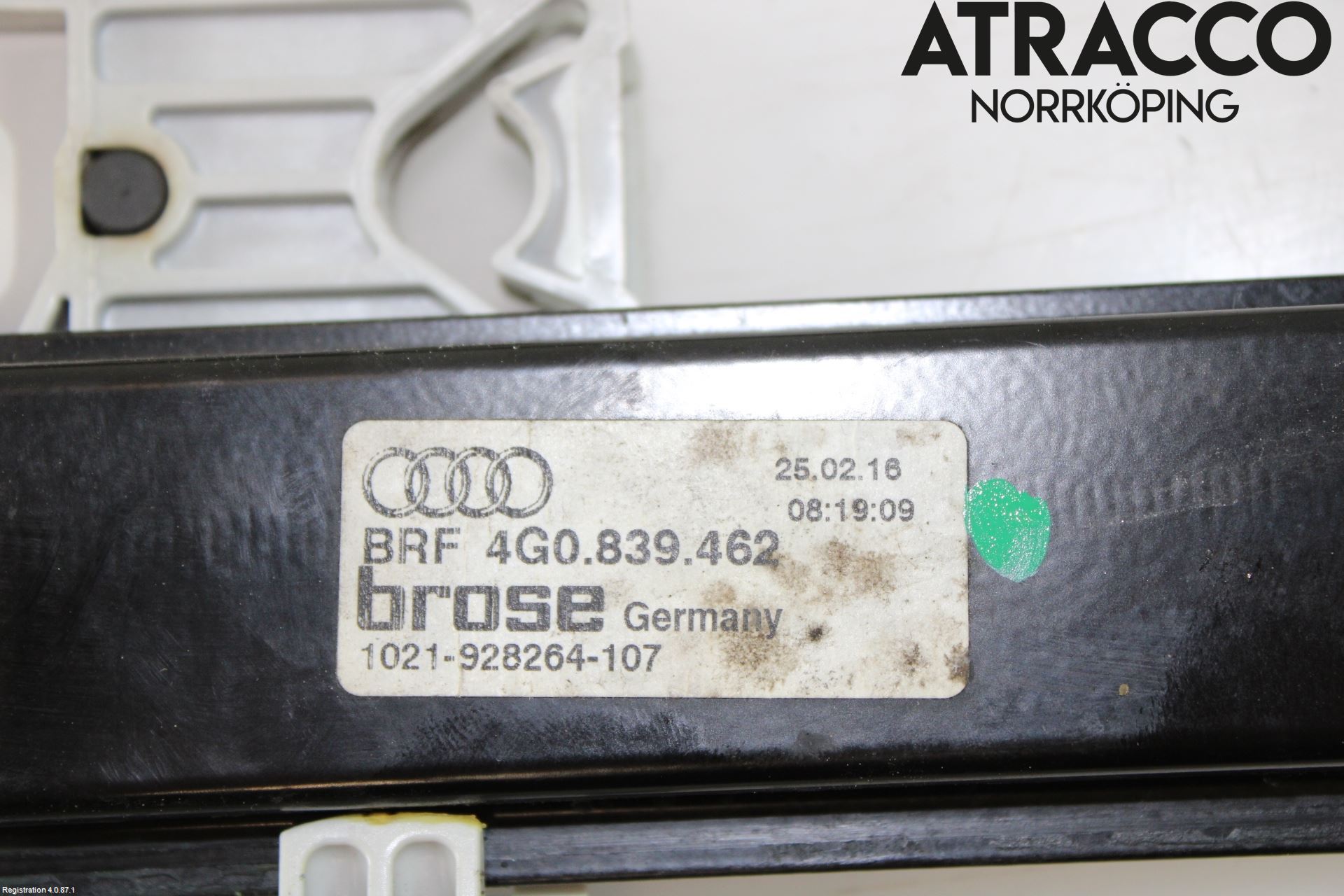 Audi A6/S6 4G 11-18 Vindusheis El Komp