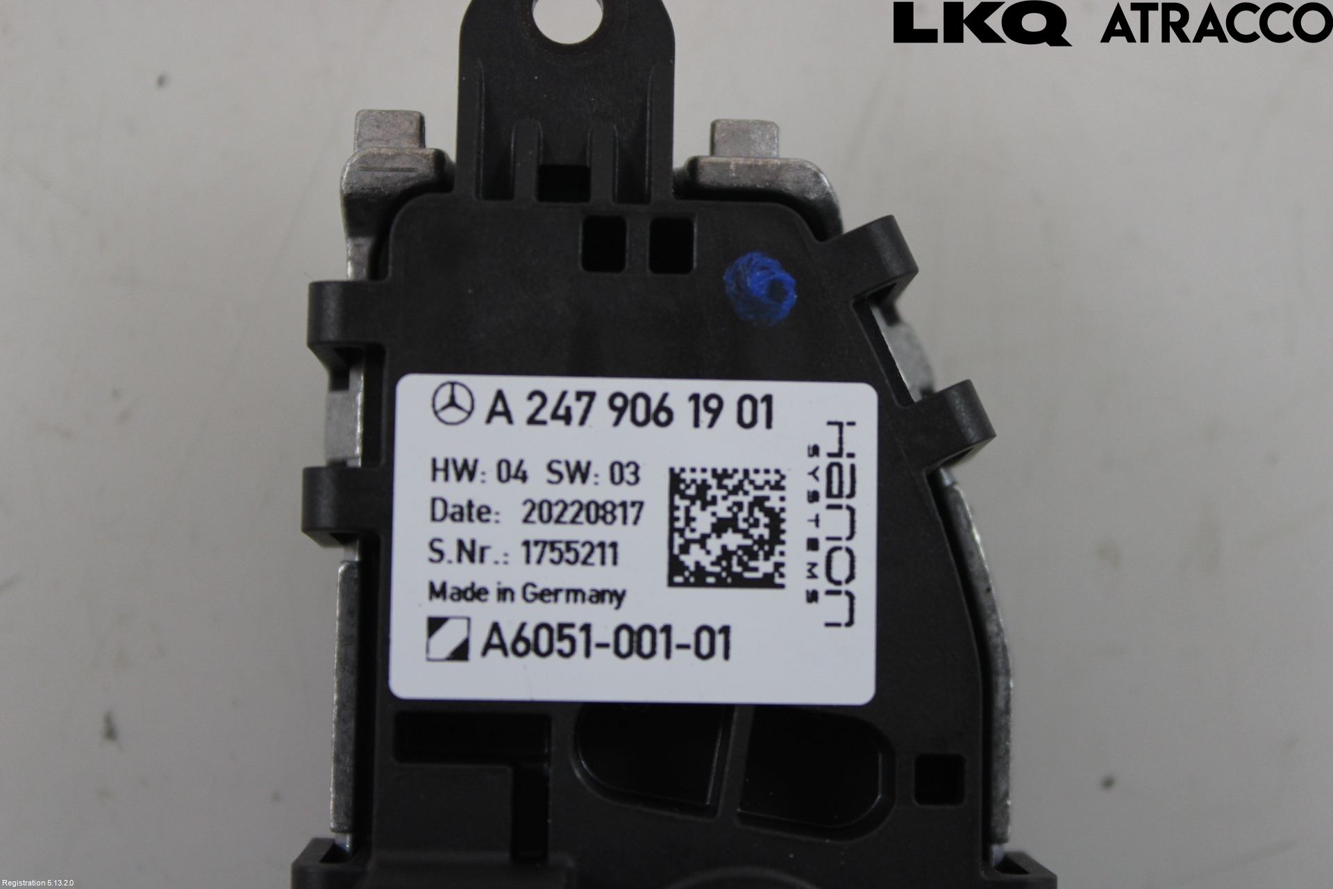 Mercedes-Benz MB EQA (H243) 21- Varmeapparat Viftemotstand