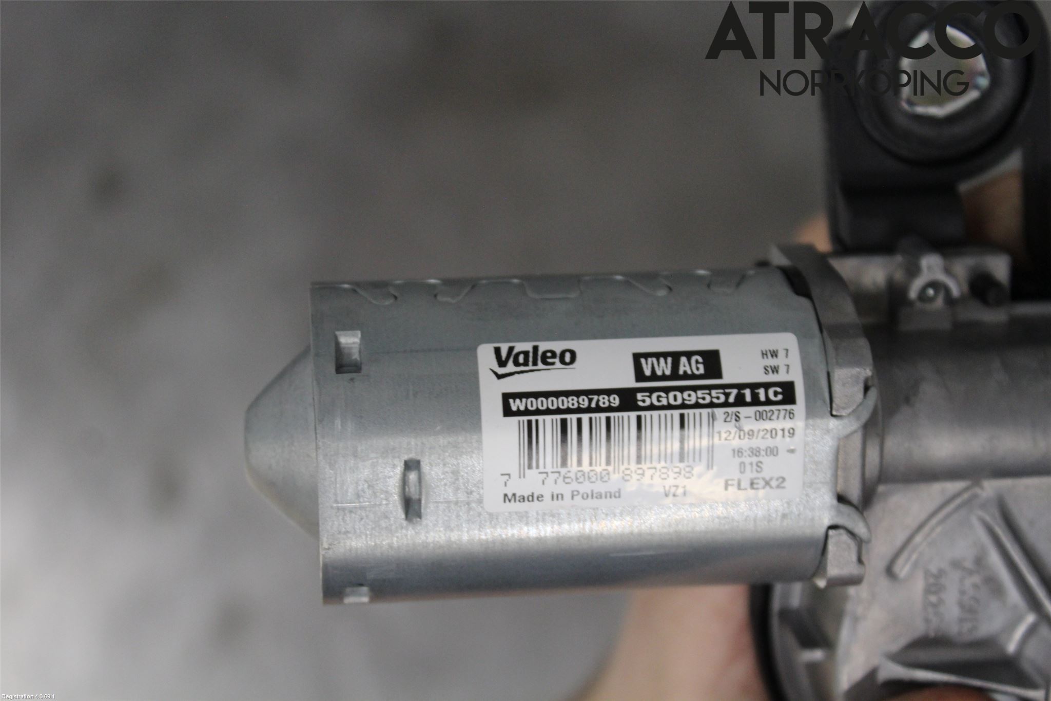 Volkswagen VW POLO VI 18->> Viskermotor Bakluke