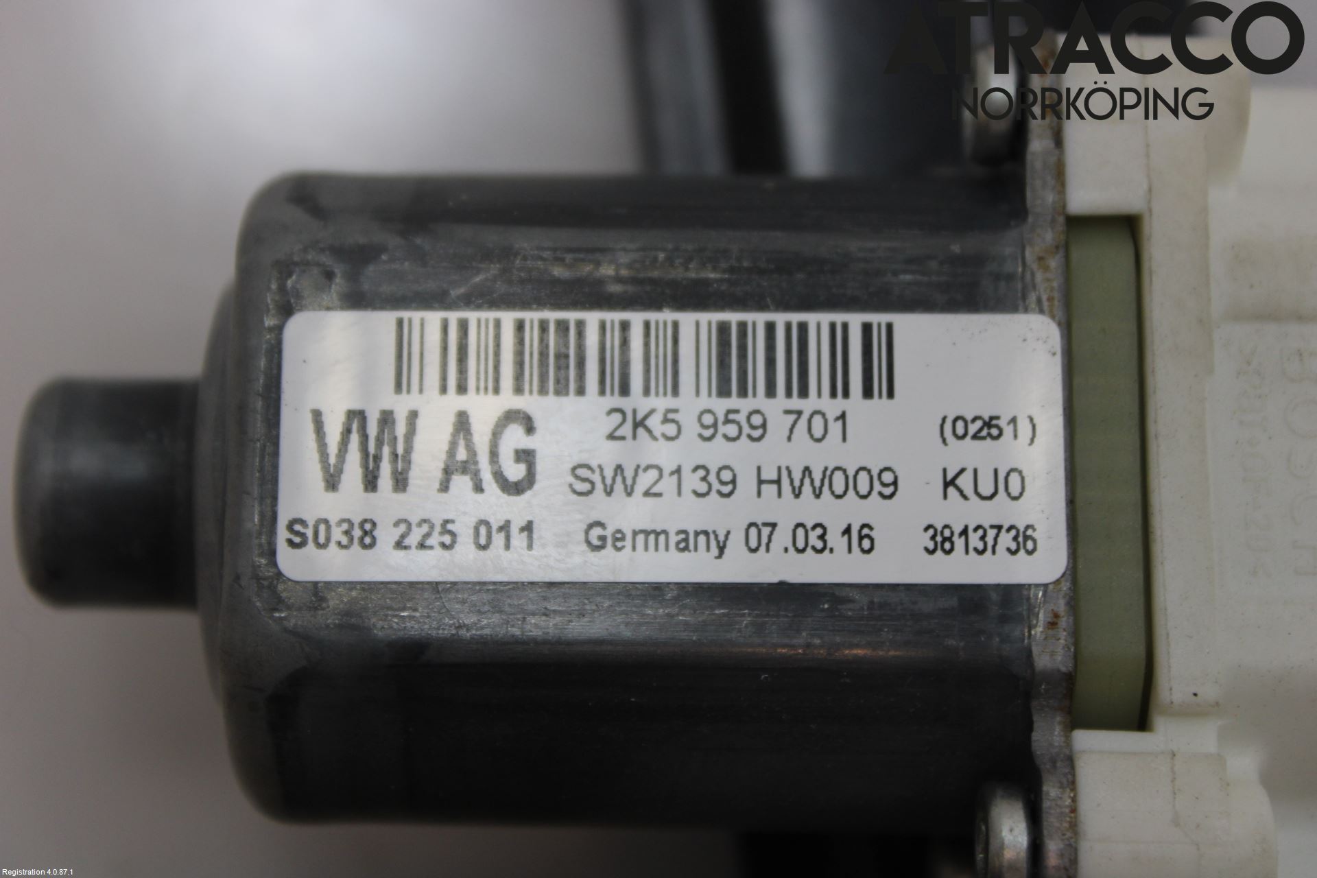 Volkswagen VW CADDY 16-20 Vindusheis El Komp
