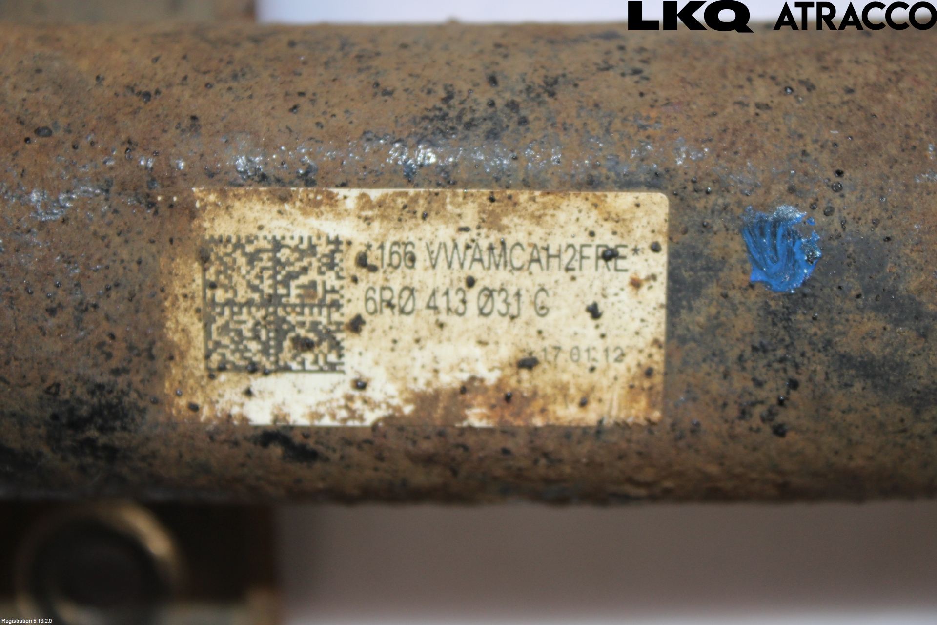 Volkswagen VW POLO 10-17 Fjærbein Foran Venstre