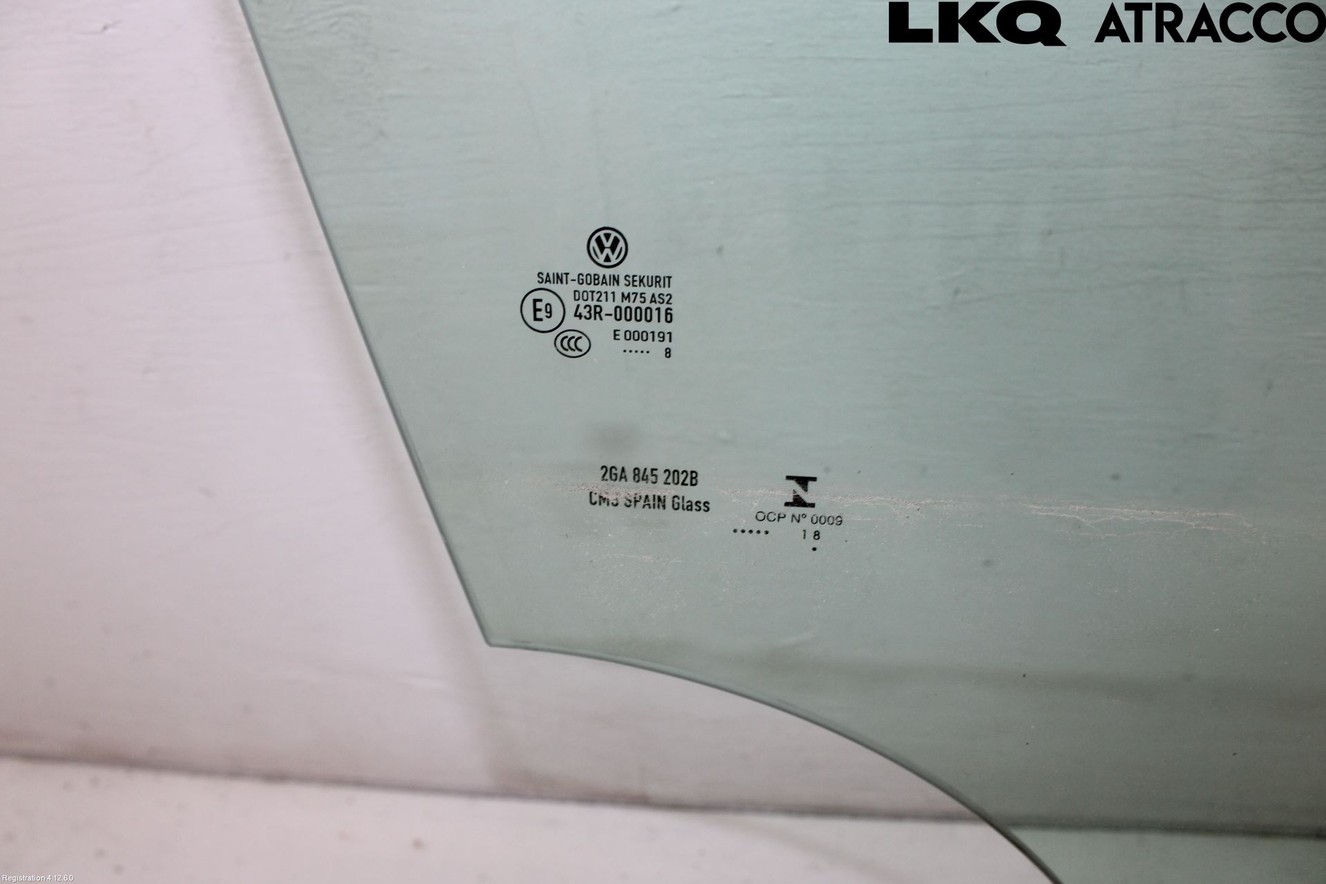 Volkswagen VW T-ROC 18- Dørrute Foran Høyre 4 Dørs
