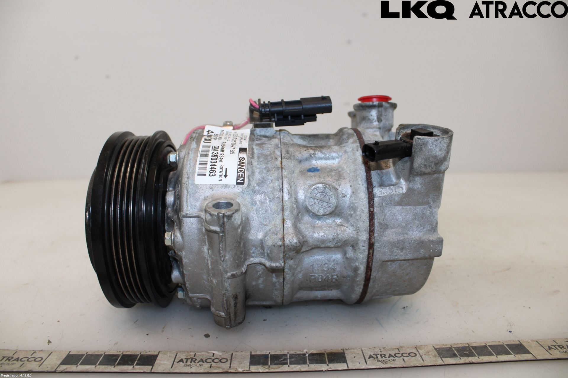 Opel ASTRA K 16-22 Varme Ac Kompressor