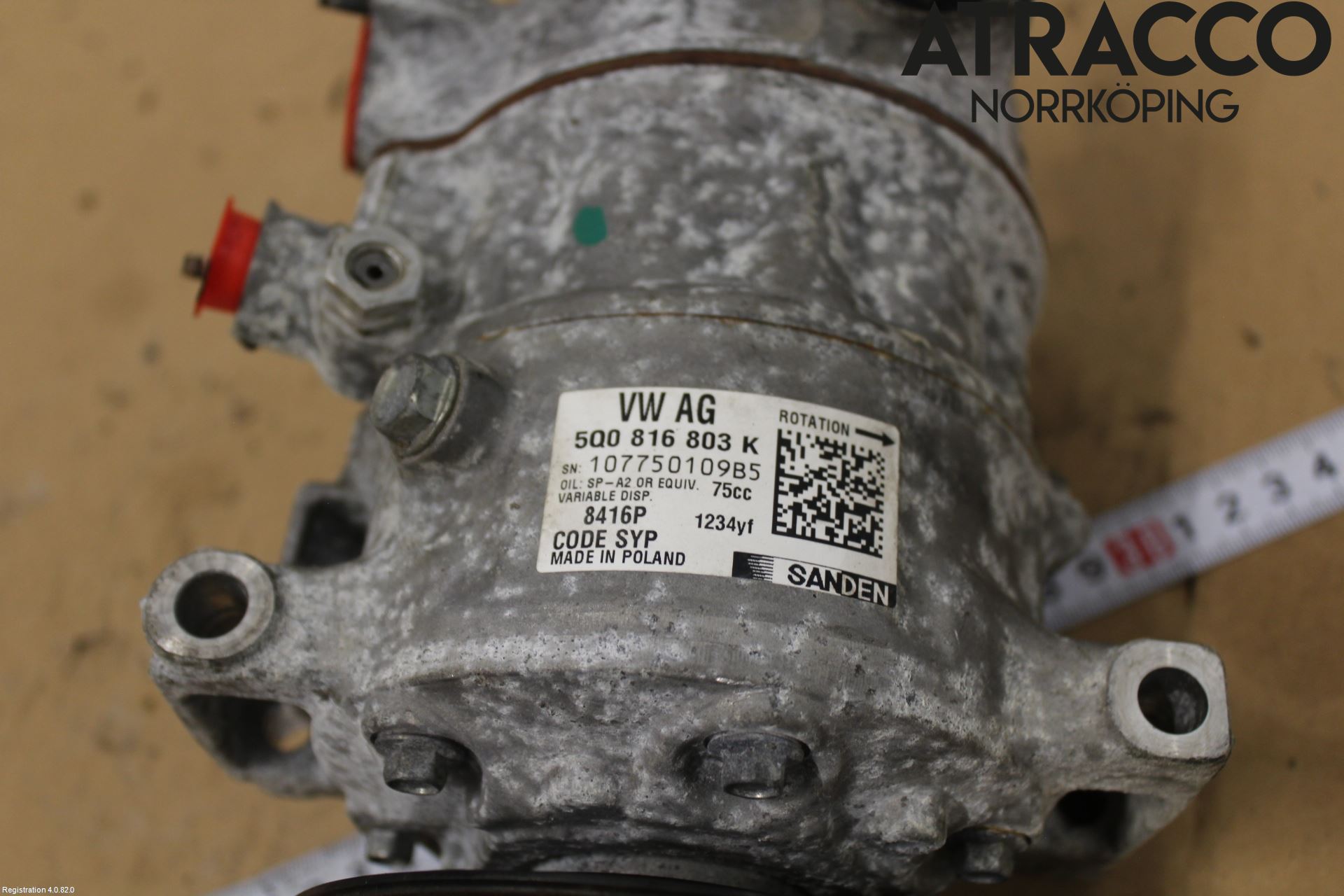 Skoda KODIAQ 17-24 Varme Ac Kompressor
