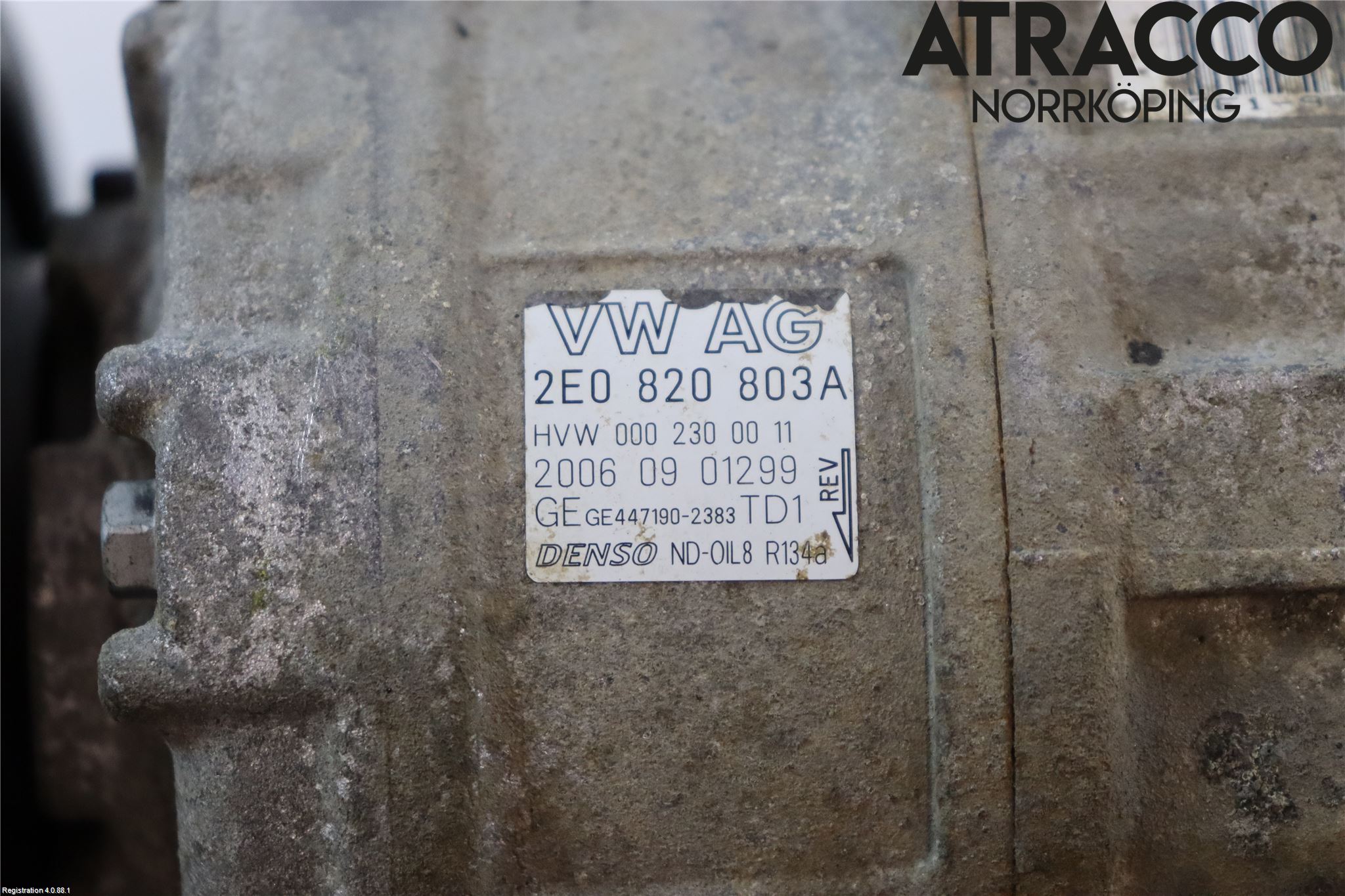 Volkswagen VW CRAFTER 06-16 Varme Ac Kompressor