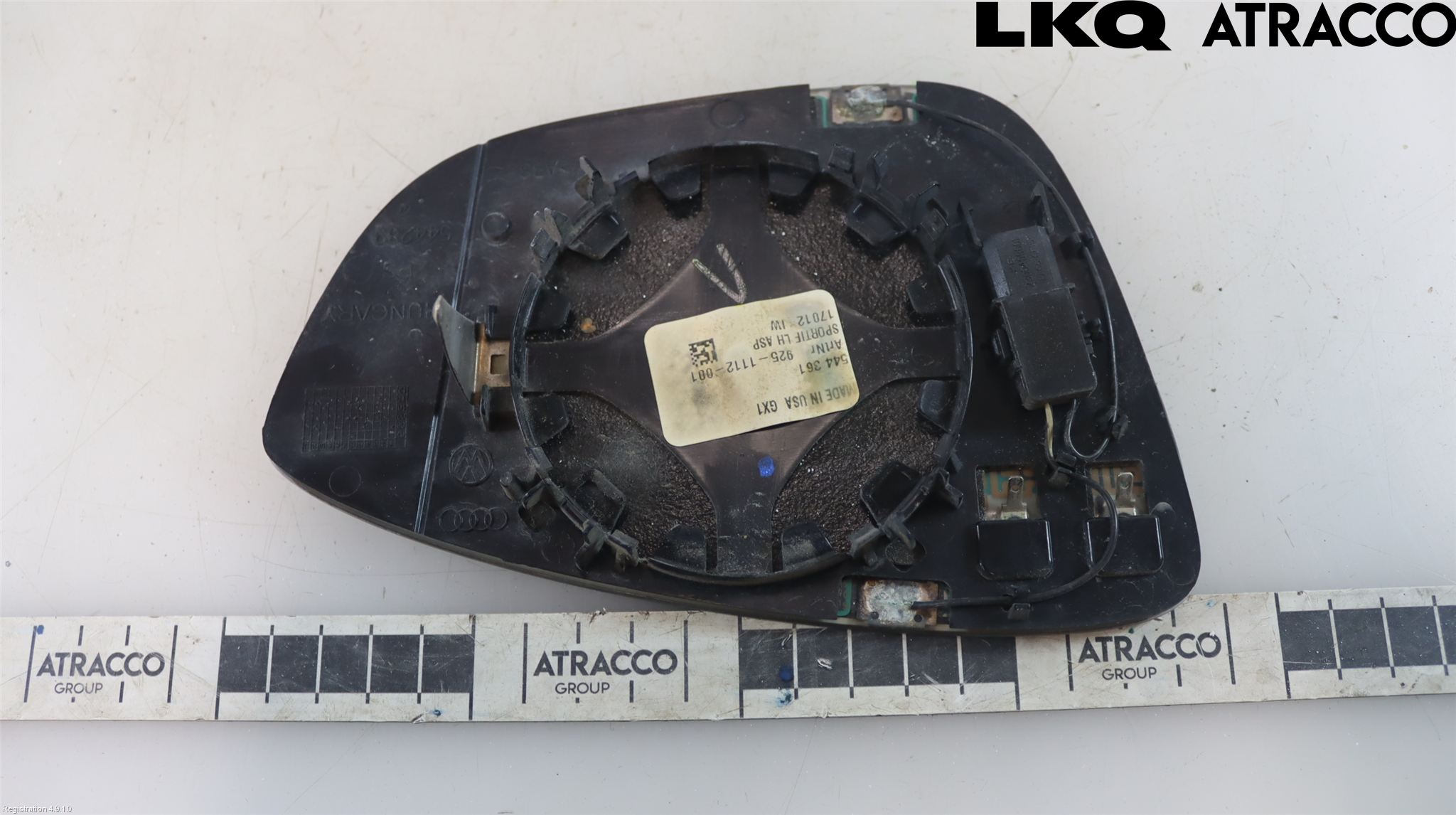 Volkswagen VW PASSAT 11-14 Speil Glass V