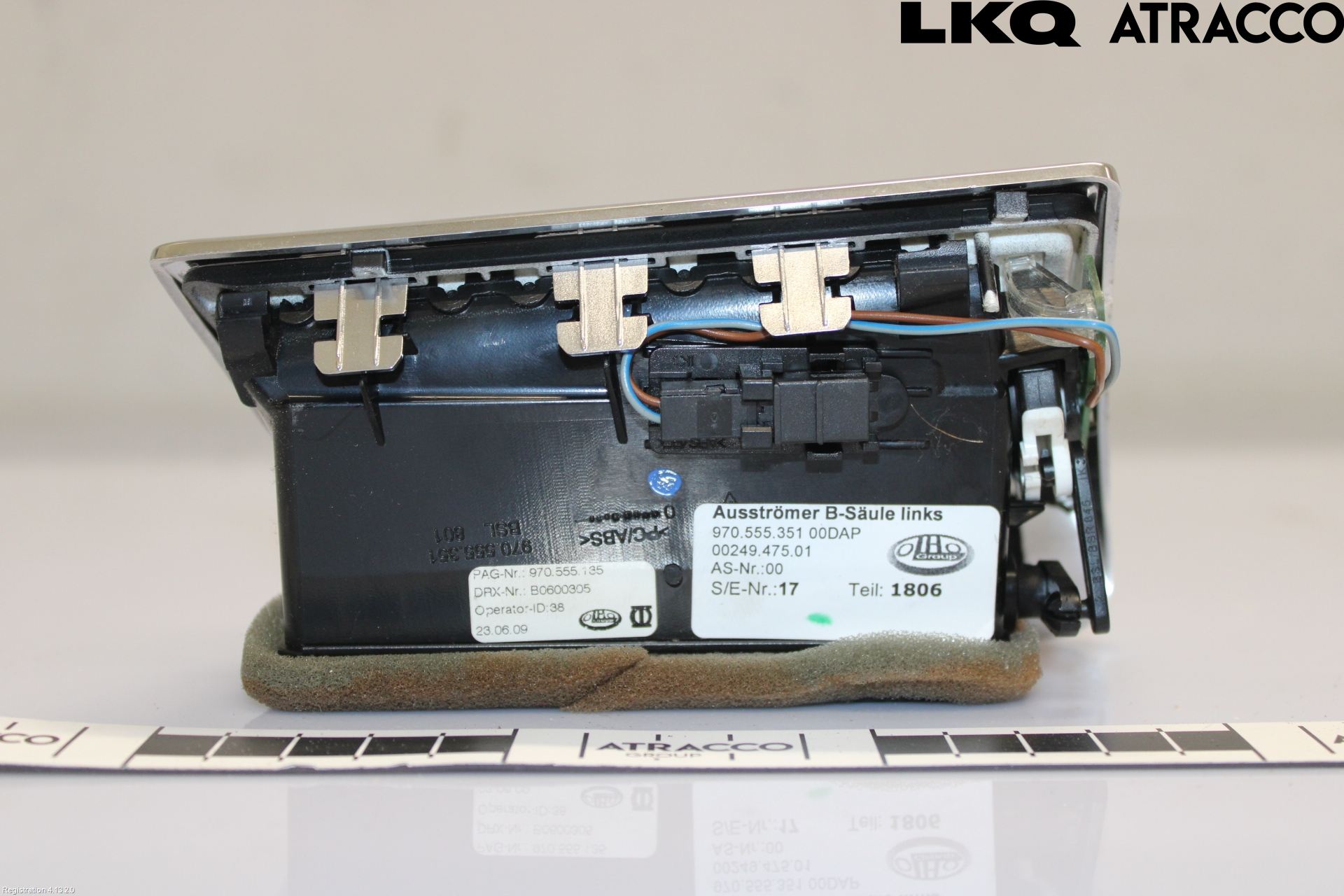 Porsche PANAMERA 09- Dashbord Kanal - Dyse