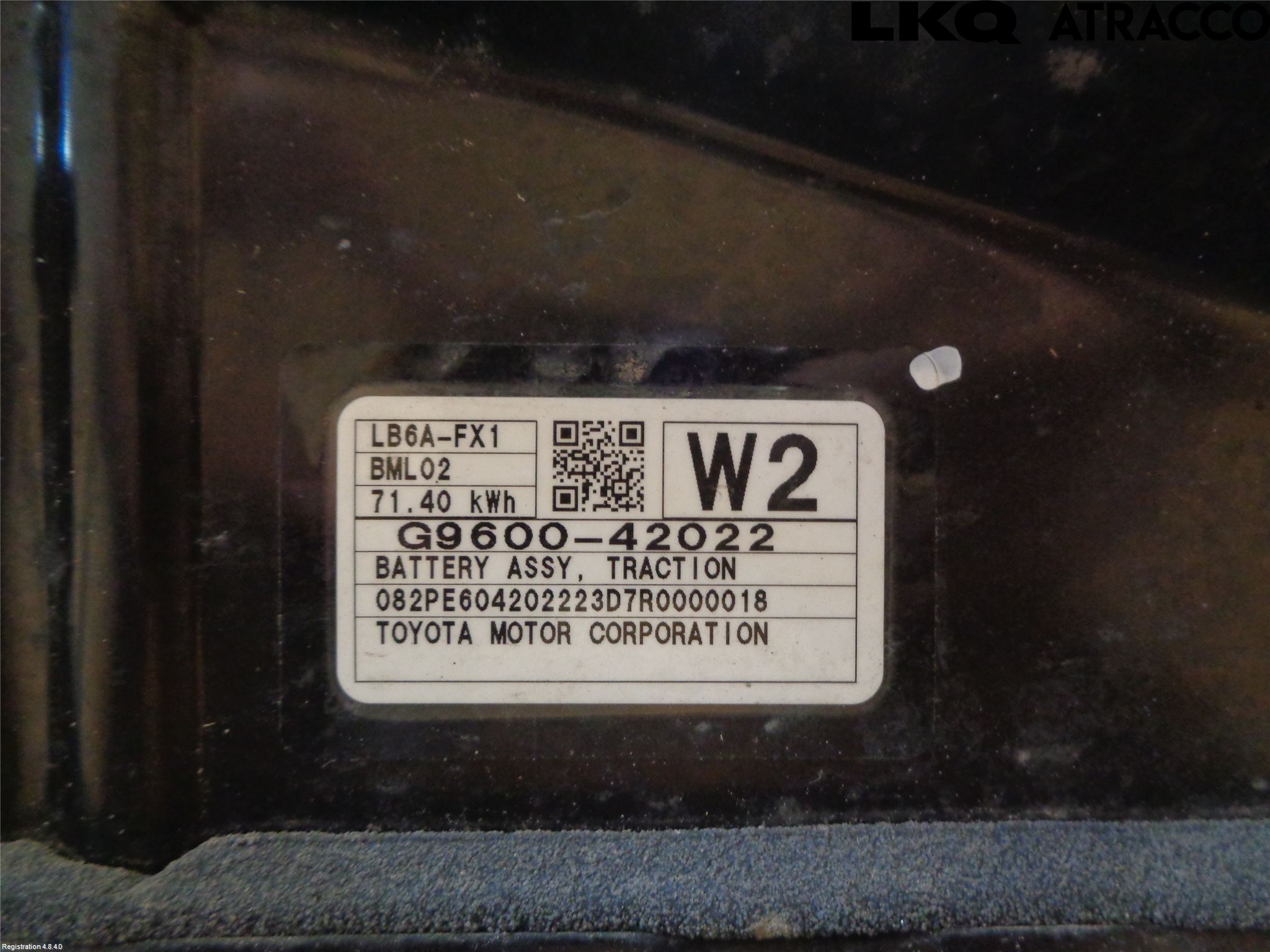 Toyota bZ4X EA10 22- Hybrid Batteri