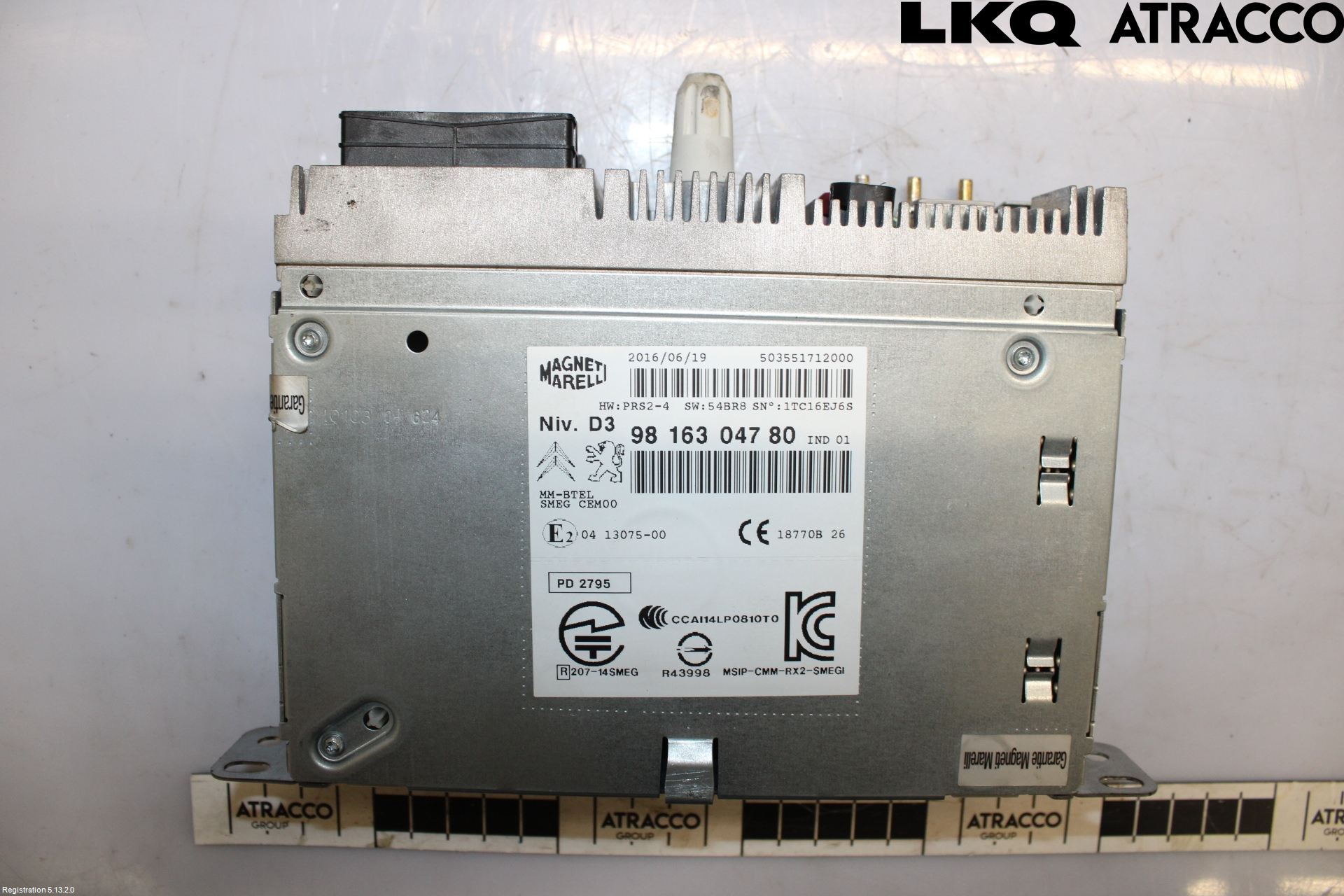 Citroen C4 PICASSO 14-18 Stereo Radio Med Cd