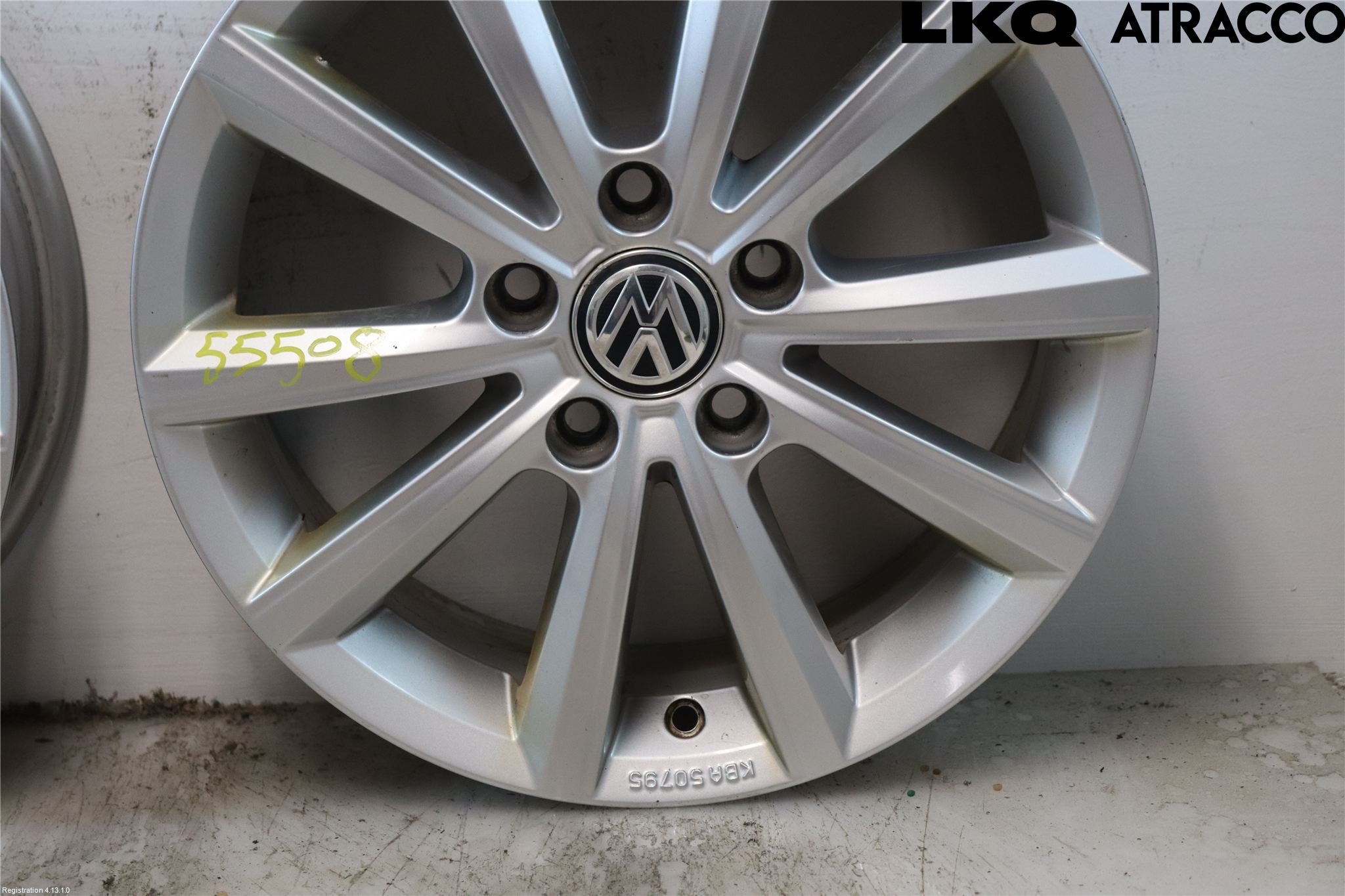 Volkswagen VW GOLF SPORTSVAN 15-20 Felg Aluminium Sett 4Stk