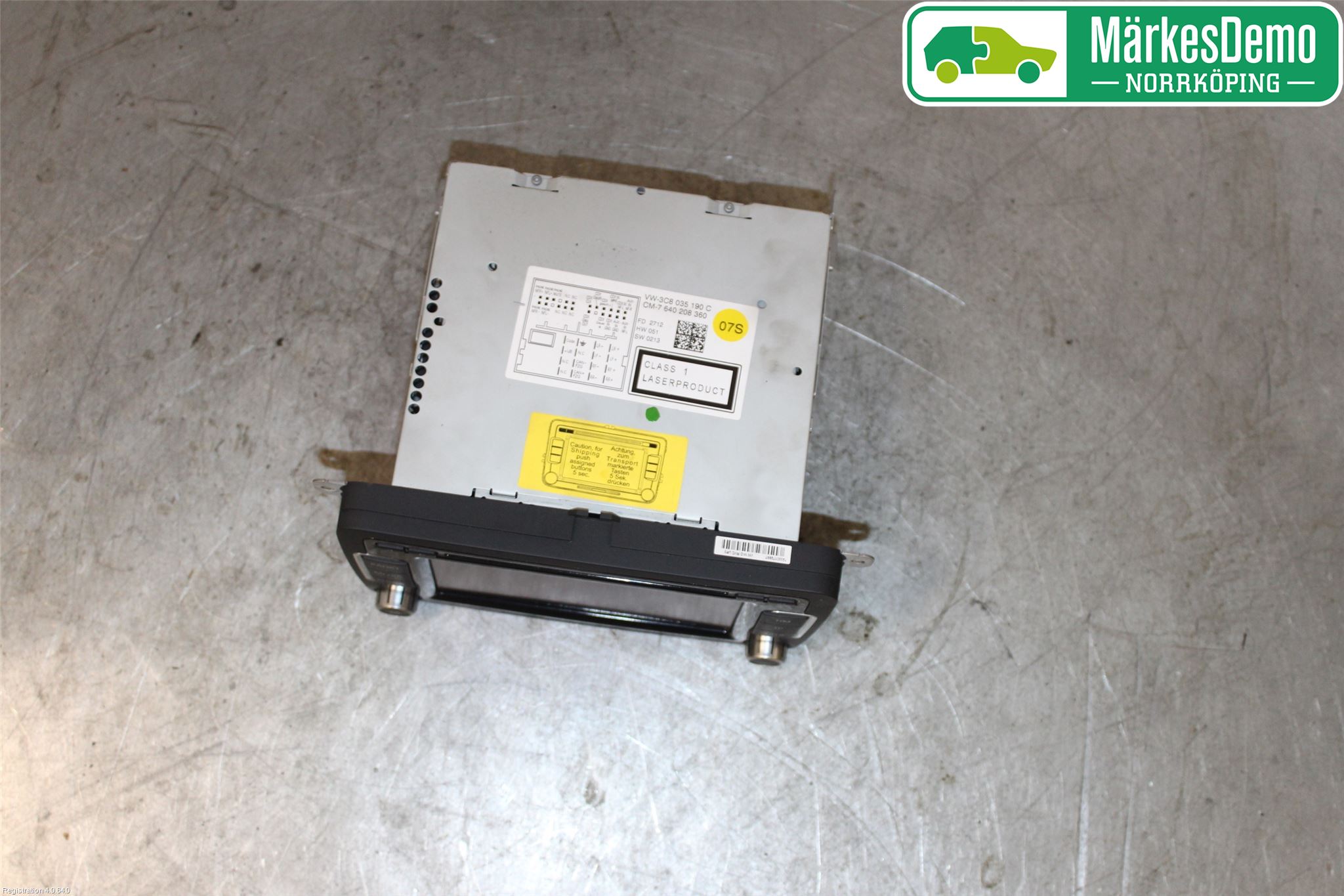 Volkswagen VW PASSAT 11-14 Stereo Radio Med Cd