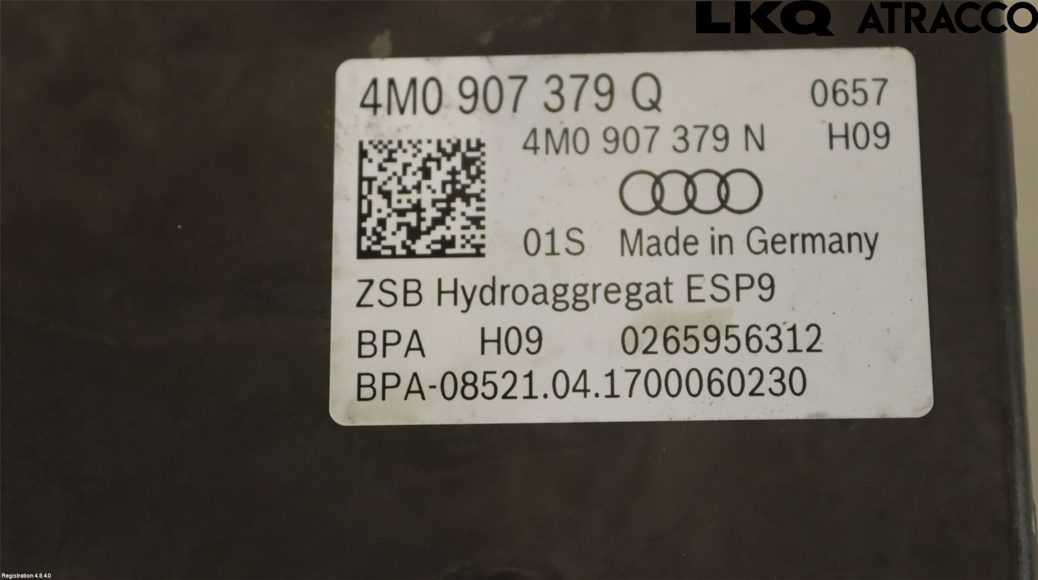 Audi Q7/SQ7 Abs Hydraulikkaggregat