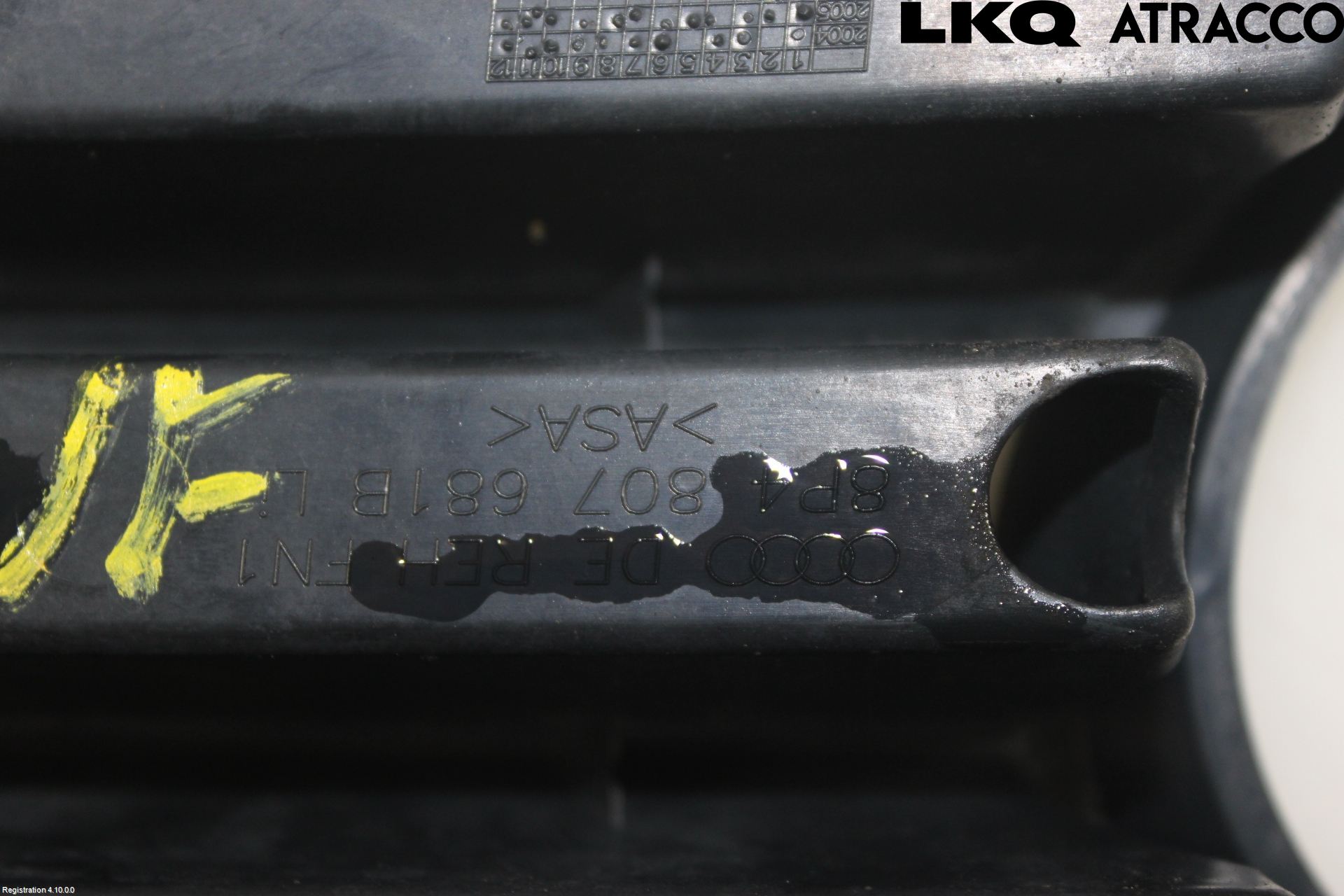 Audi A3/S3 05-13 Frontlykt Kurve-Tåkelys Ramme