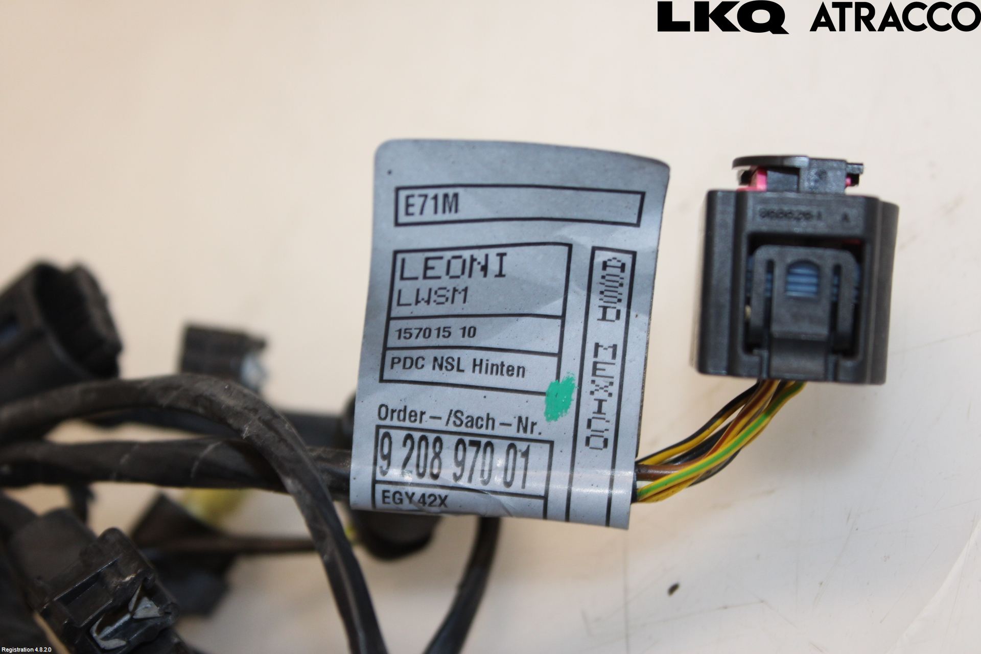 BMW X6 E71/E72   08-14 Sensor Ryggesensor