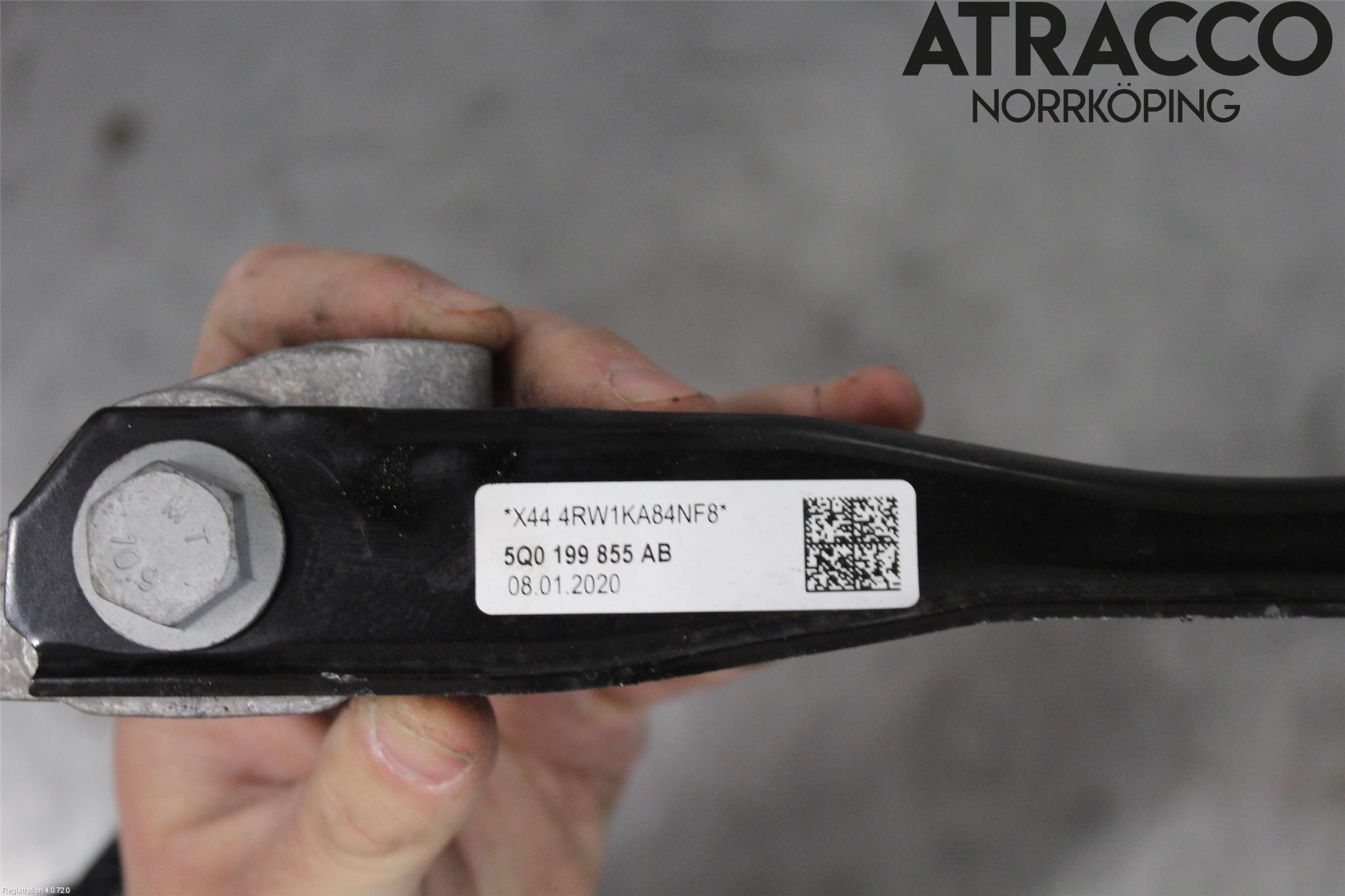 Volkswagen VW TIGUAN 16-24 Gearkasse Feste Stål-Alu
