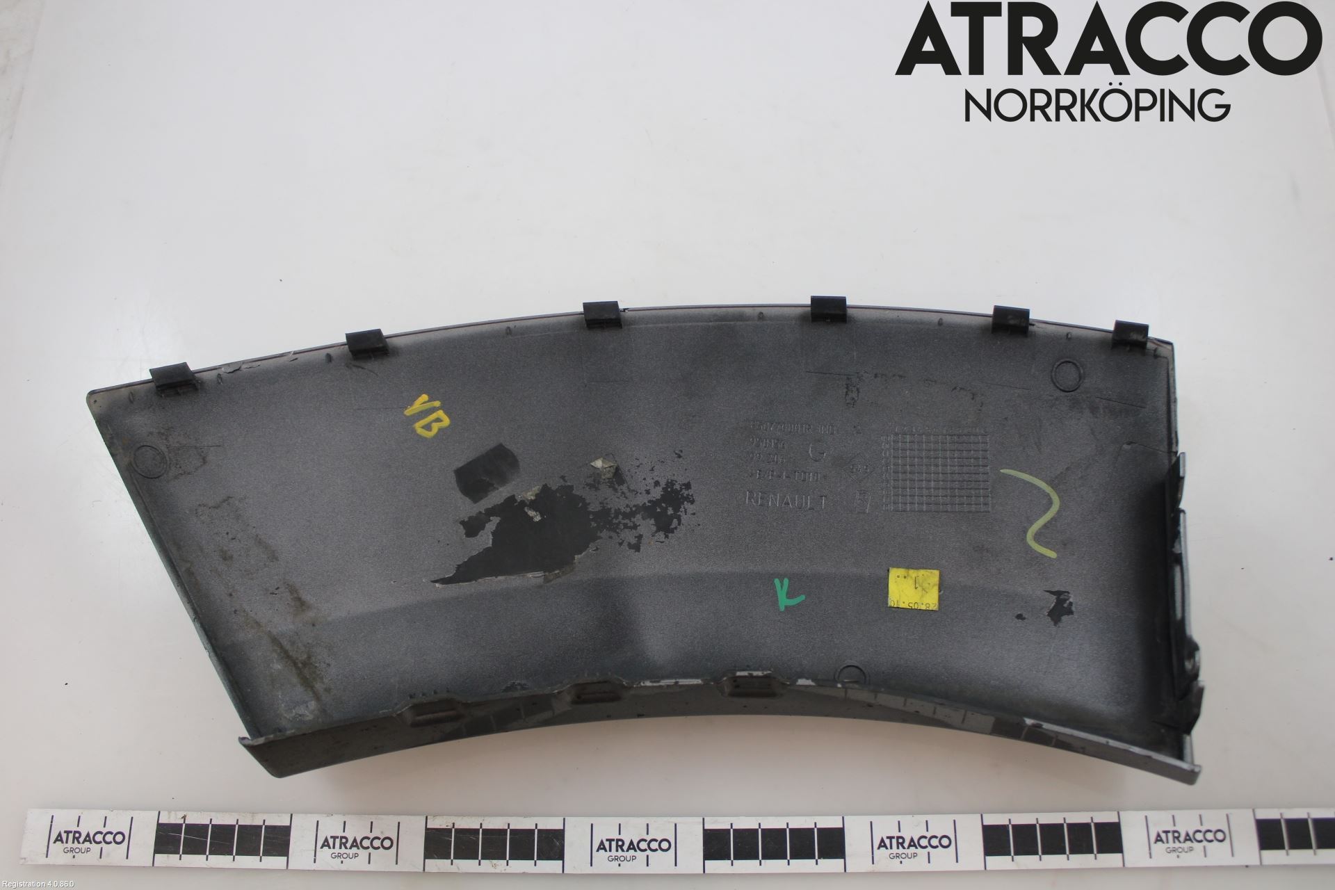 Renault MEGANE III 09-15 Støtfanger Bak Deform Element