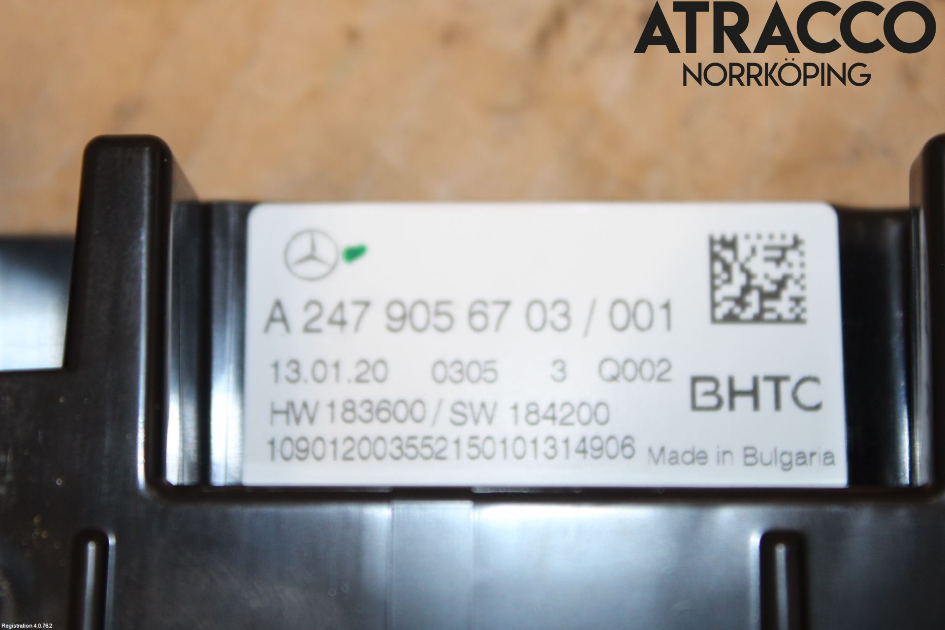 Mercedes-Benz MB CLA-KLASS (C118/X118) 19- Varmeapparat Panel(Regulering)