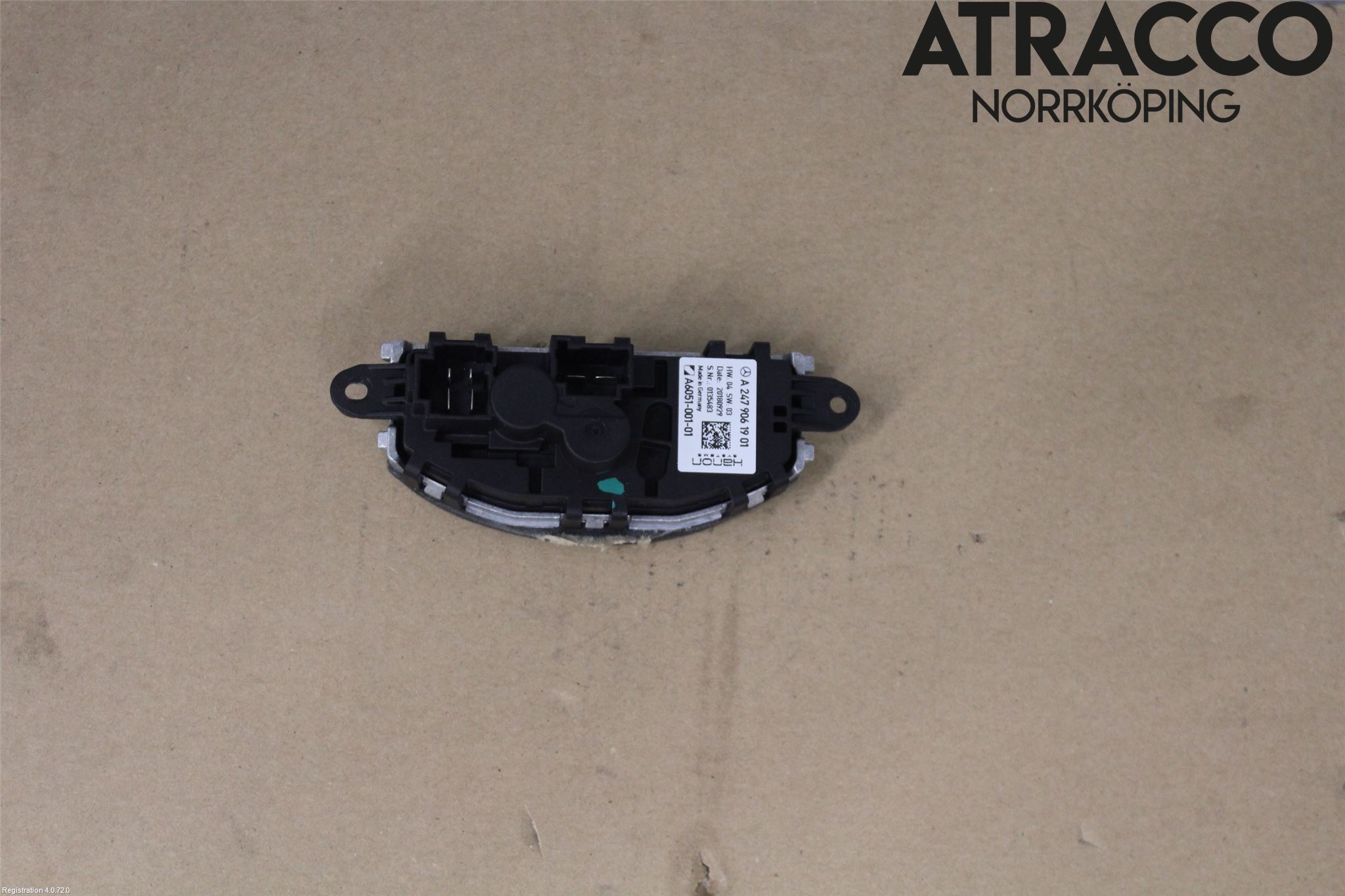 Mercedes-Benz MB A-KLASS (W177) 18- Varmeapparat Viftemotstand