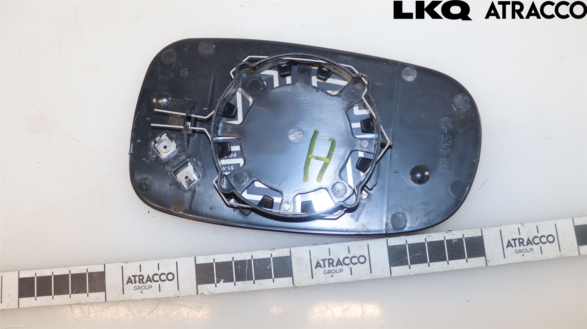 Saab 9-3 VER 2 Speil Glass H