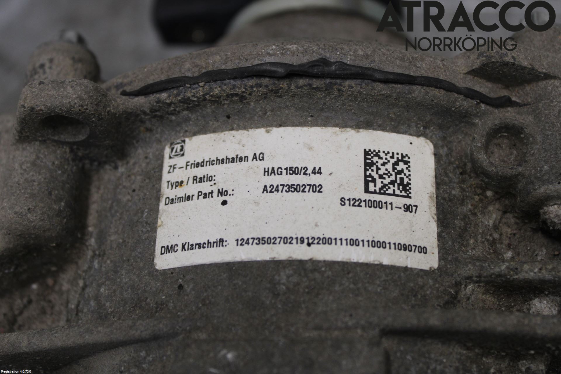 Mercedes-Benz MB GLB-KLASS (X247) 19- Bakaksel Kardang Bak -Diff
