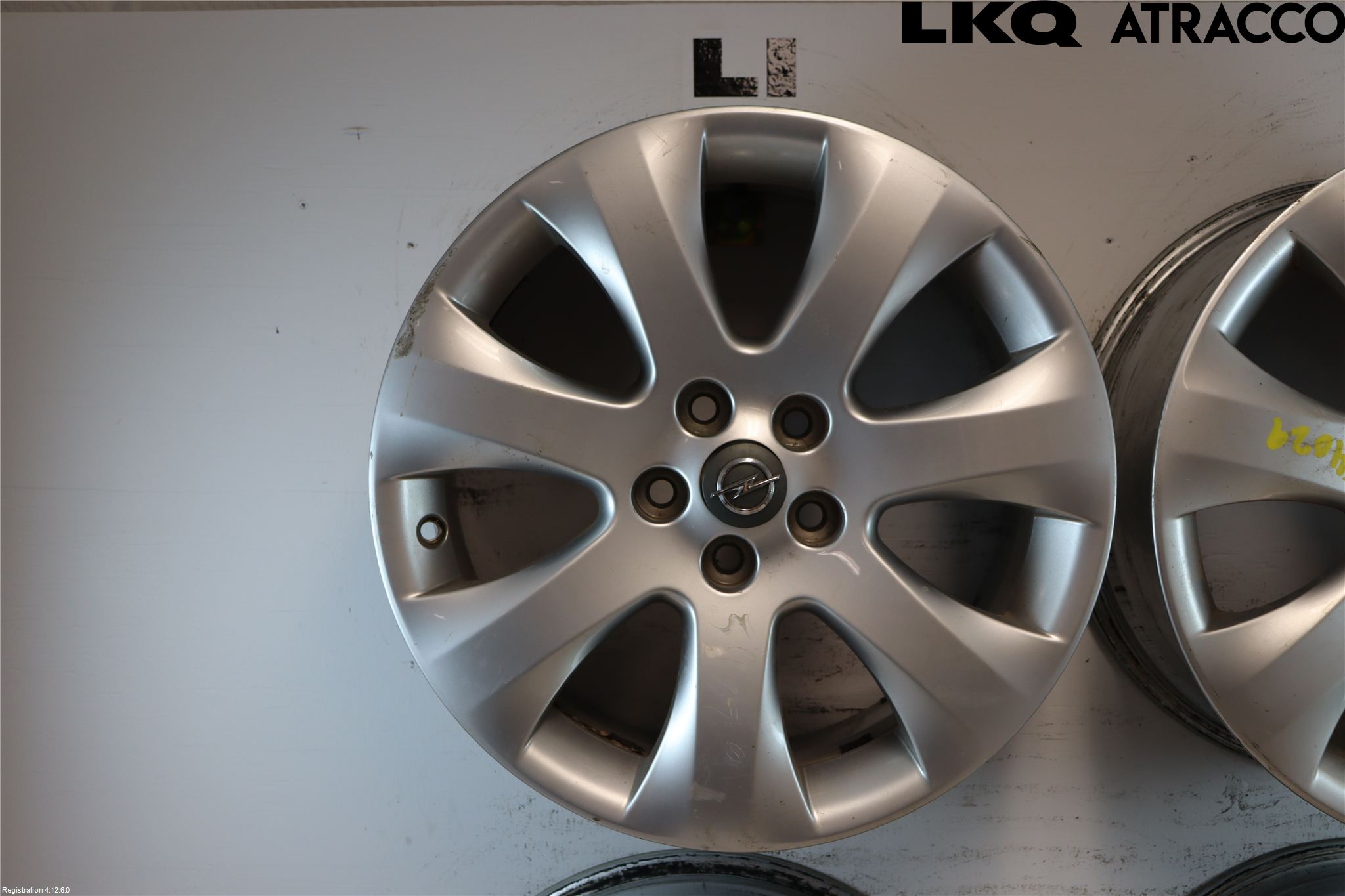 Opel ASTRA J 10-15 Felg Aluminium Sett 4Stk