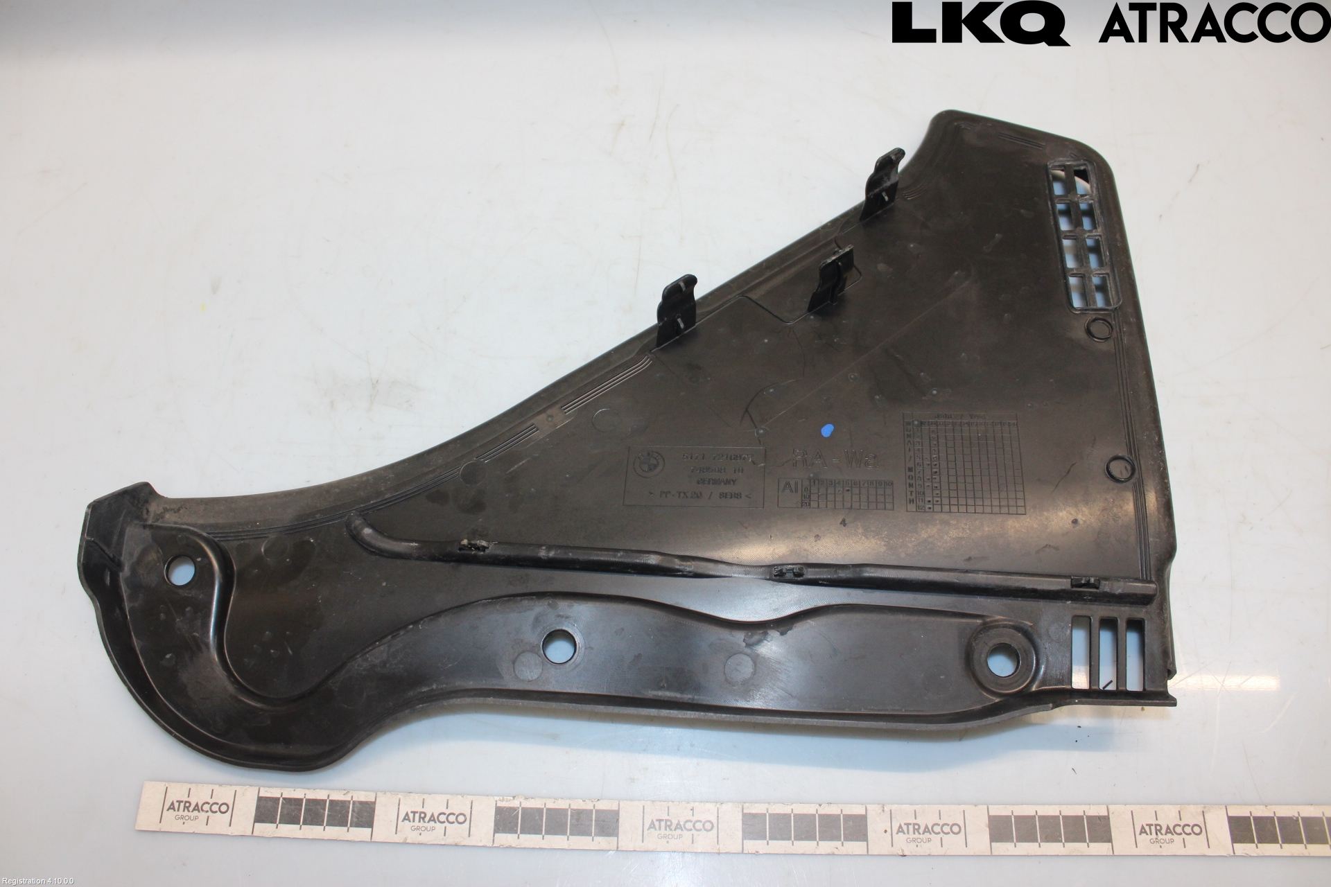 BMW 5 F10/F11/F18 09-17 Visker Deksel-Grill-Under Frr
