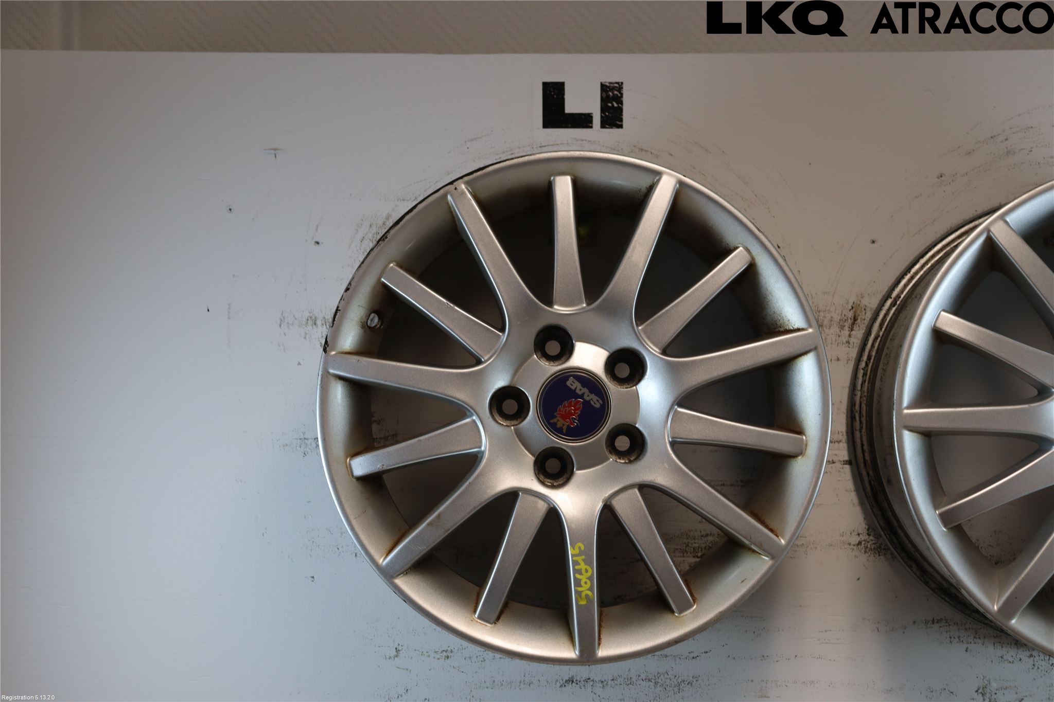 Saab 9-3 VER2/VER3 08-15 Felg Aluminium Sett 4Stk