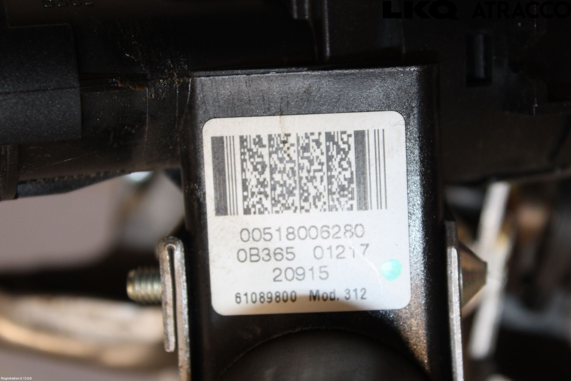 Fiat 500 07- Rattakselaggregat Innebygd Servo