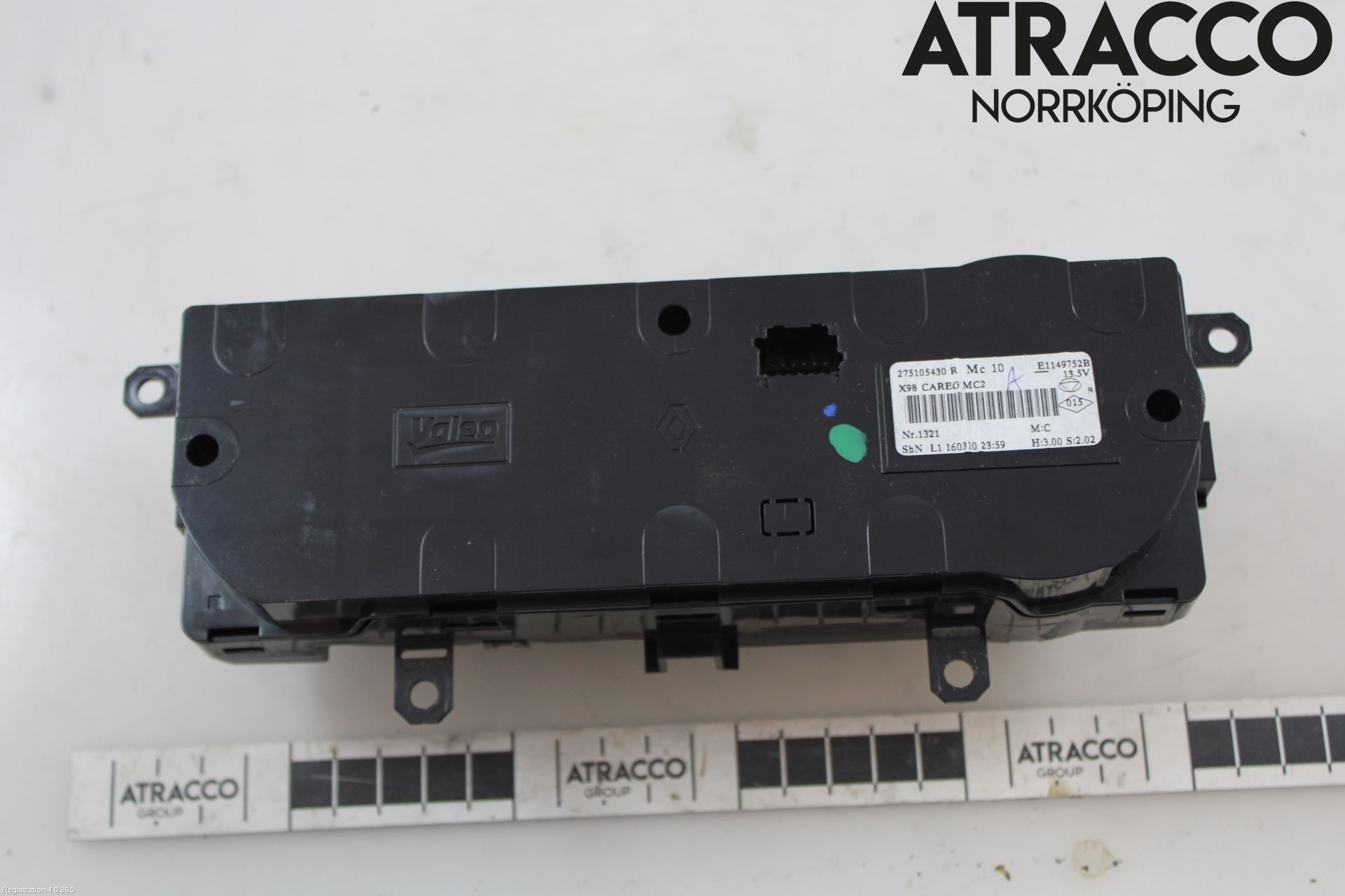 Renault CLIO IV 12-16 Varmeapparat Panel(Regulering)
