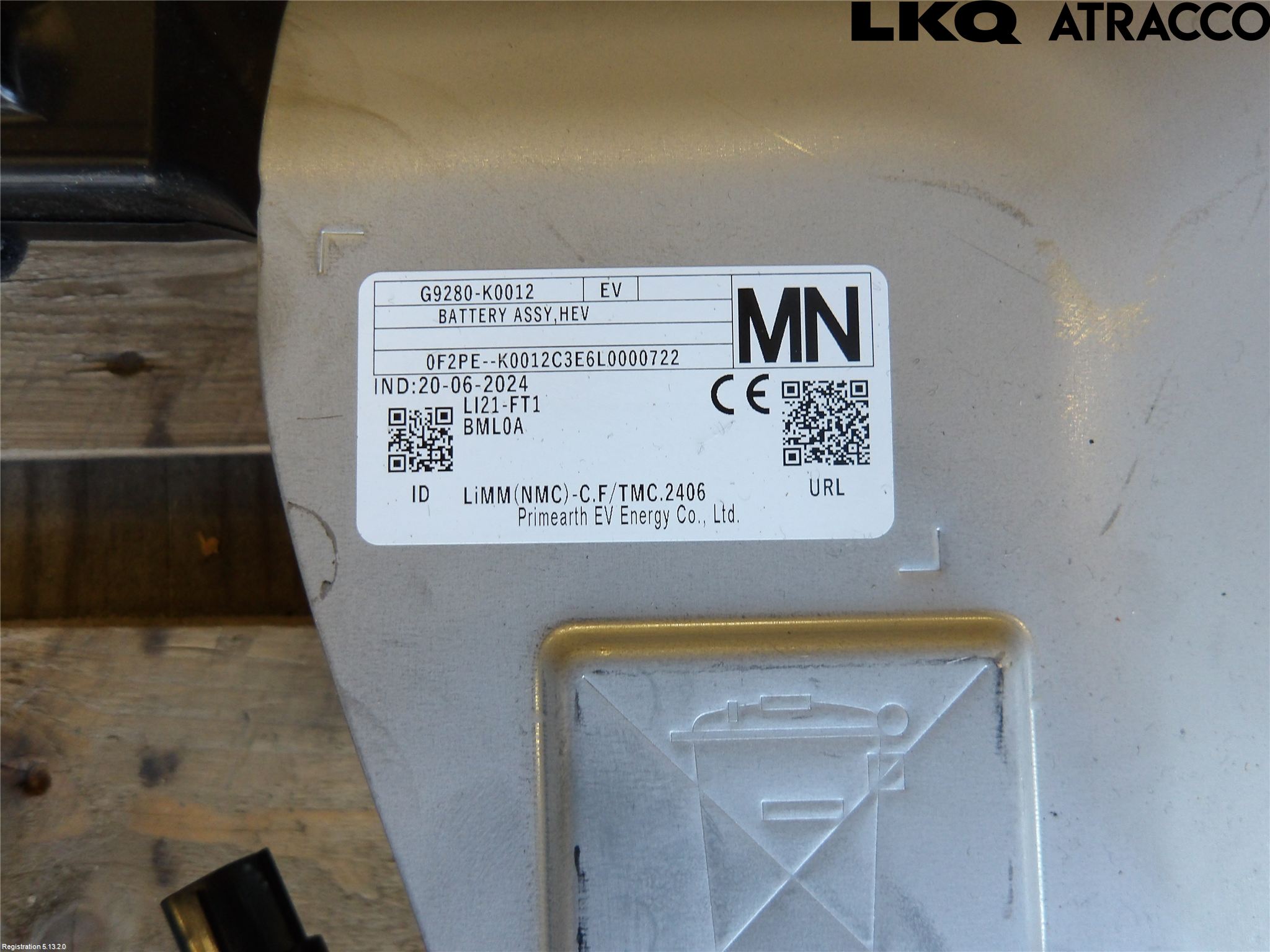 Toyota YARIS CROSS XP21 21- Hybrid Batteri