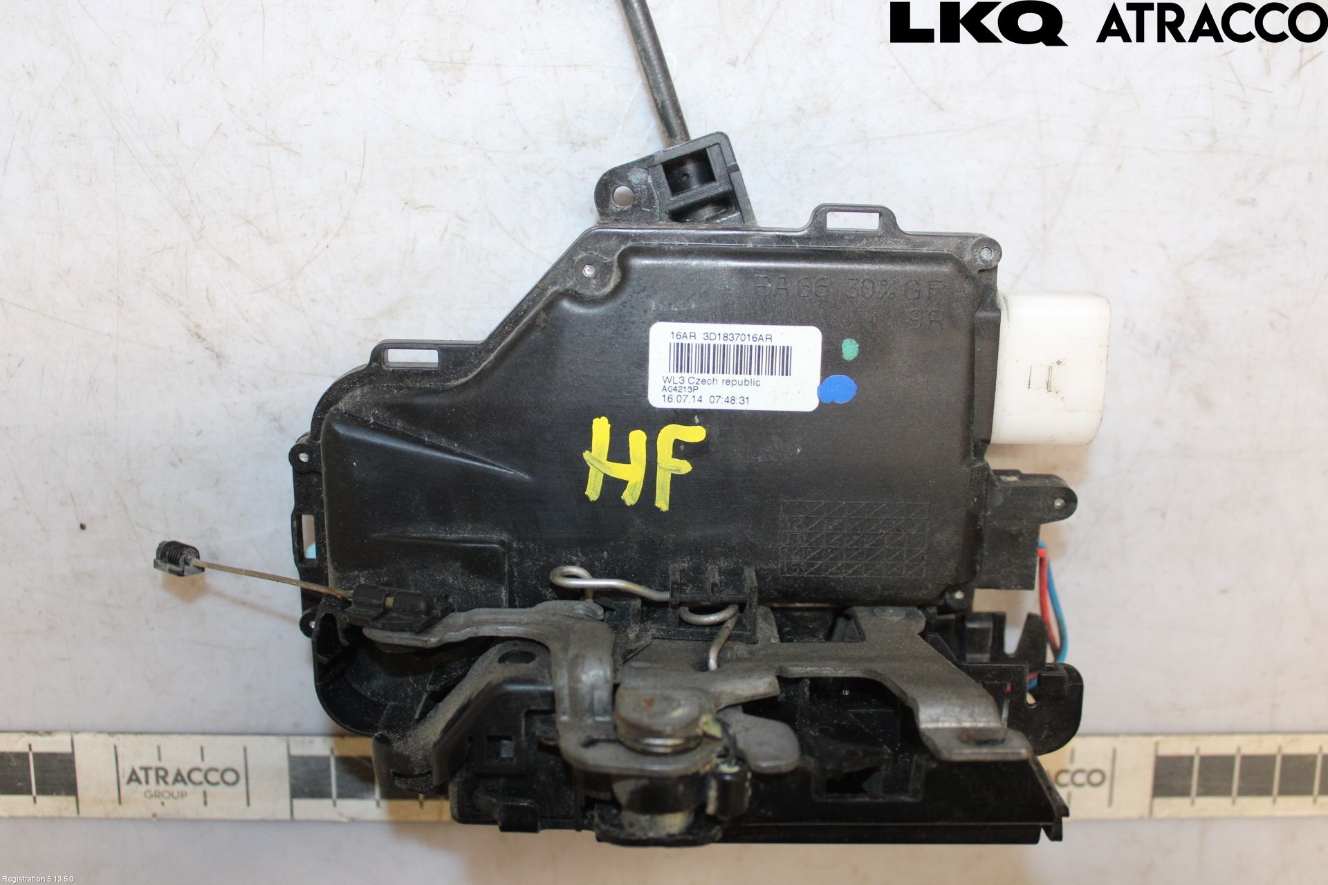 Volkswagen VW CADDY      04-10 Dørlås - Låsekasse