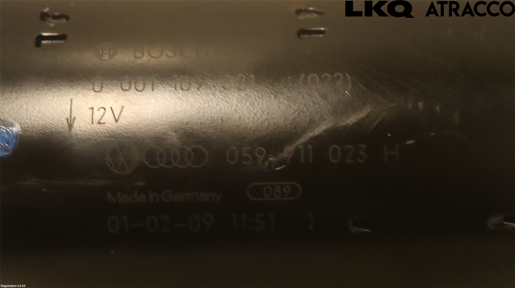Audi A8/S8 4D 94-02 Startmotor Diesel