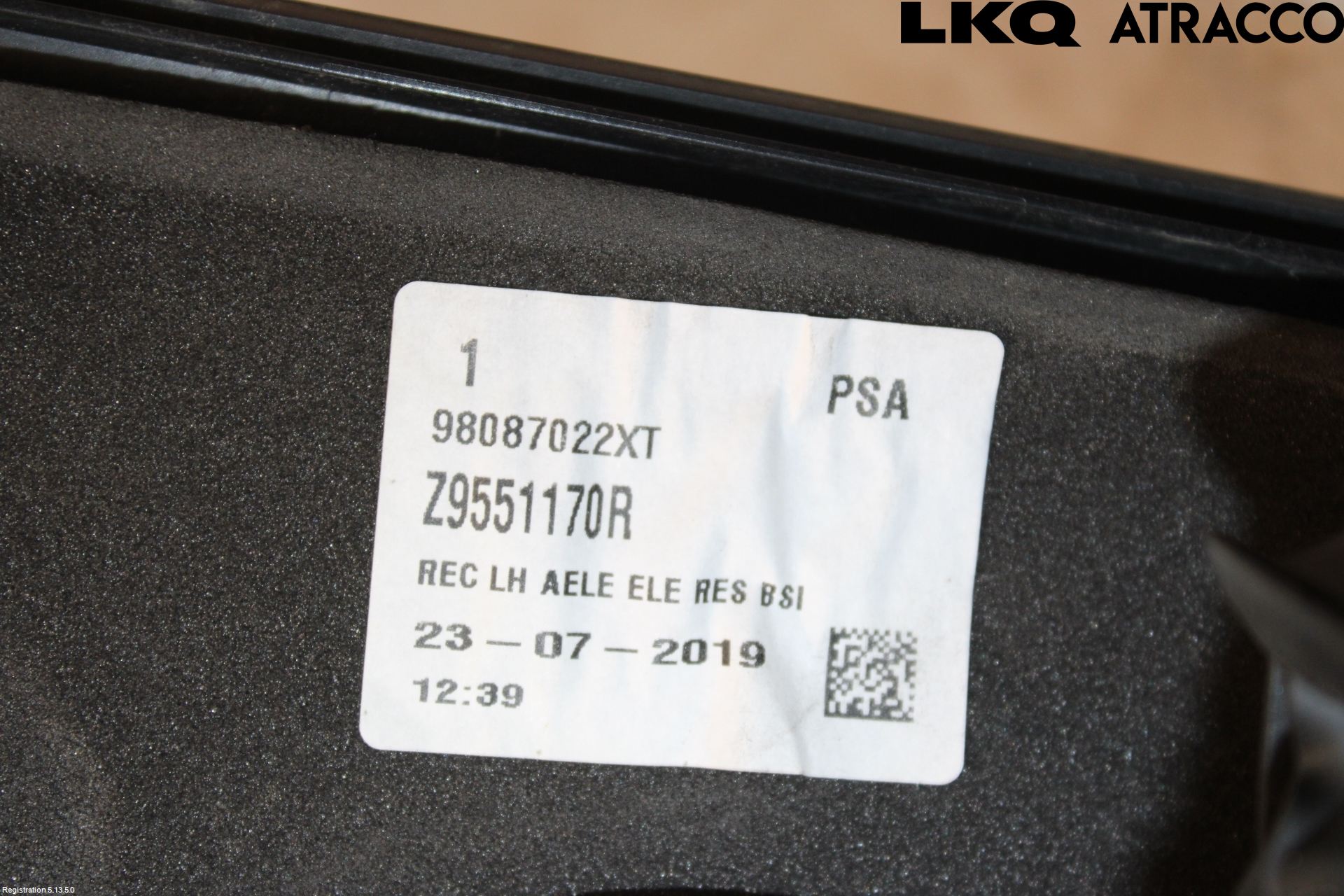 Peugeot EXPERT/E-EXPERT 17- Speil V M-El Justering