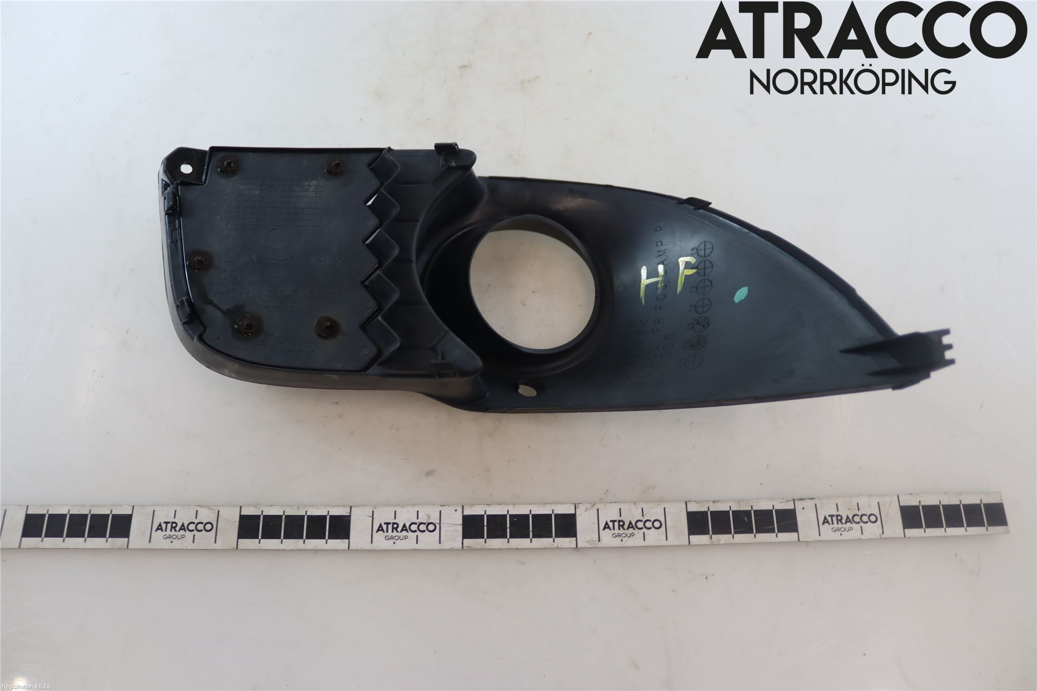 Mitsubishi LANCER 07-14 Frontlykt Kurve-Tåkelys Ramme
