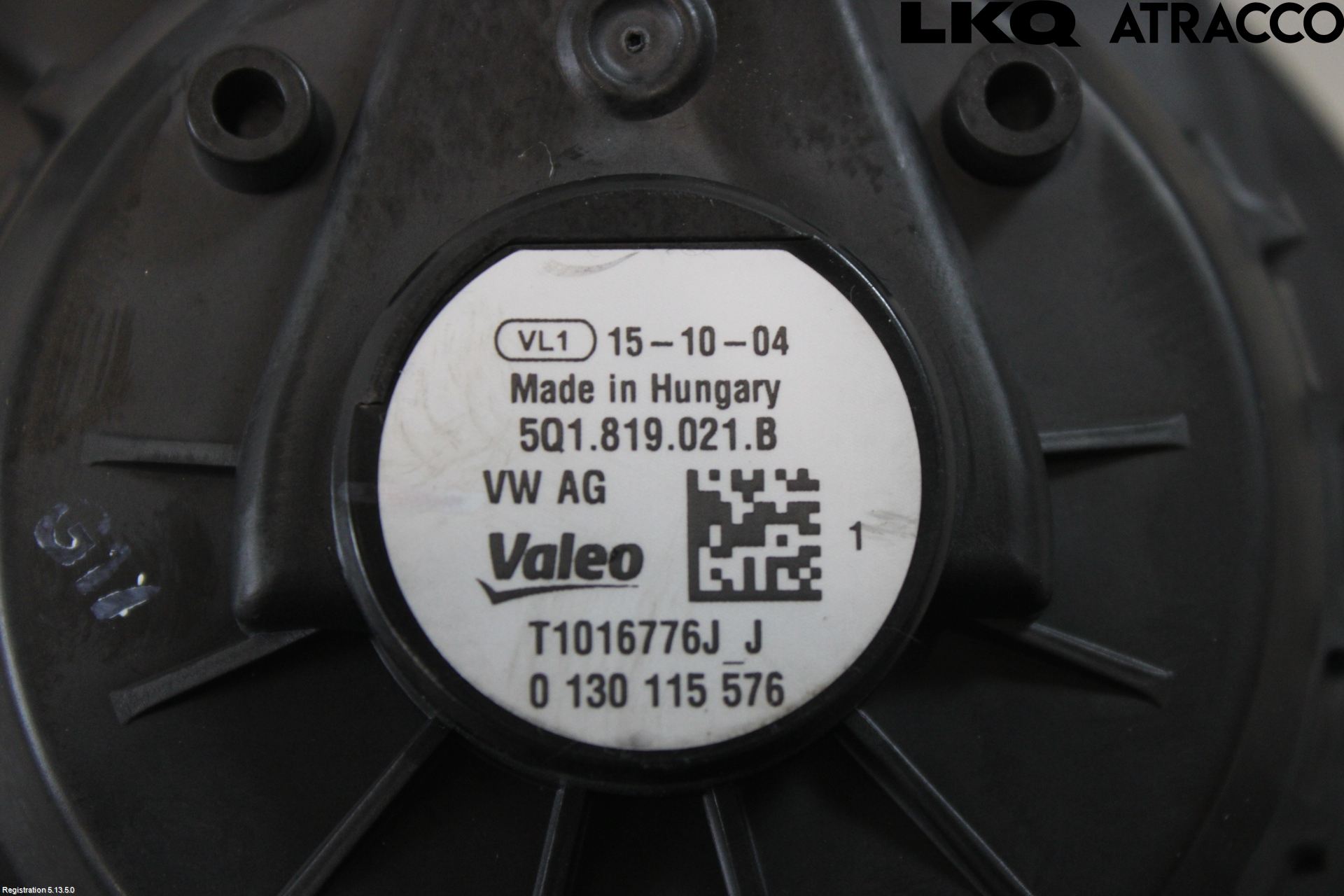 Audi A3/S3 8V 13-20 Varmeapparat Viftemotor